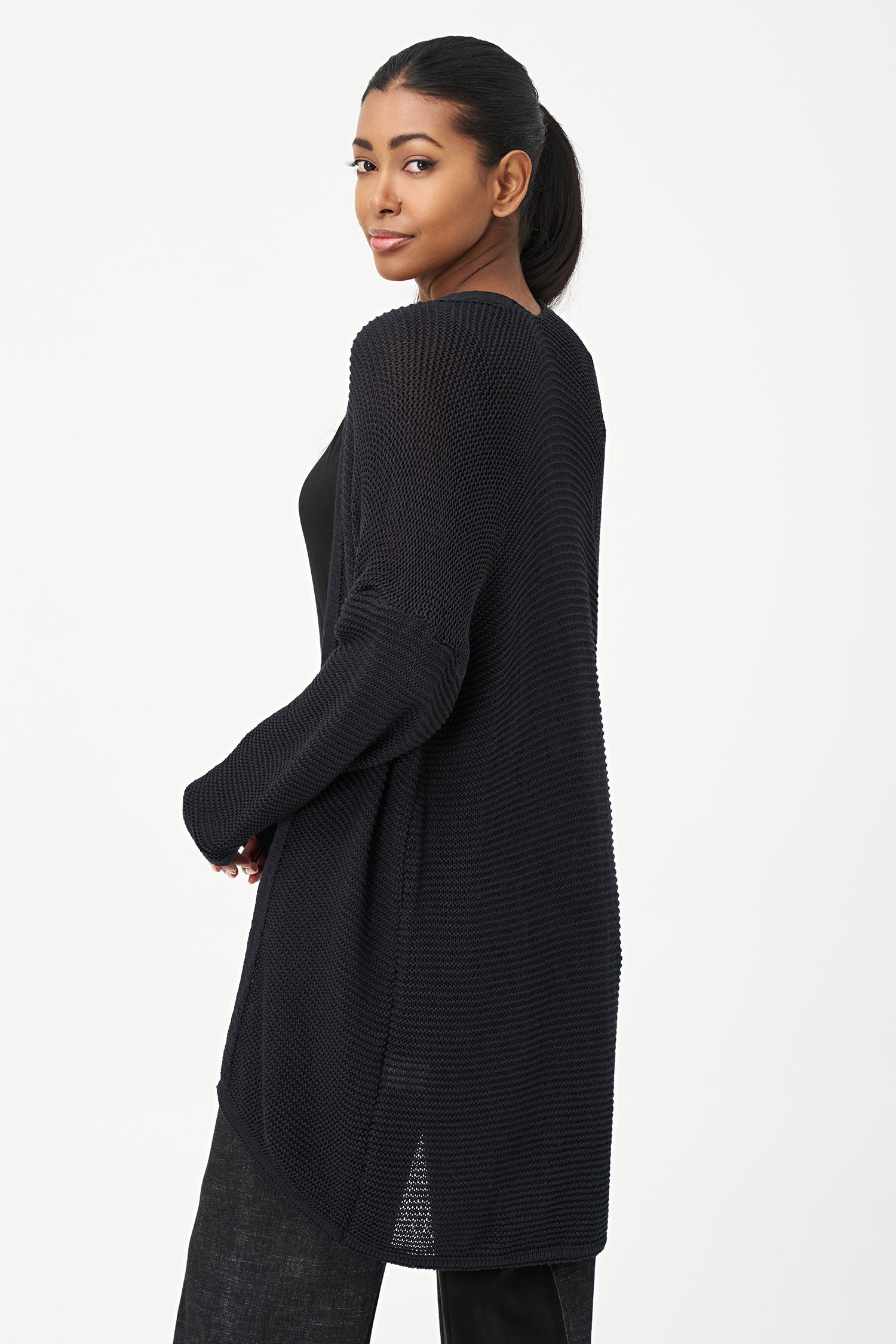 Women's Knit Long Sleeve Cardigan