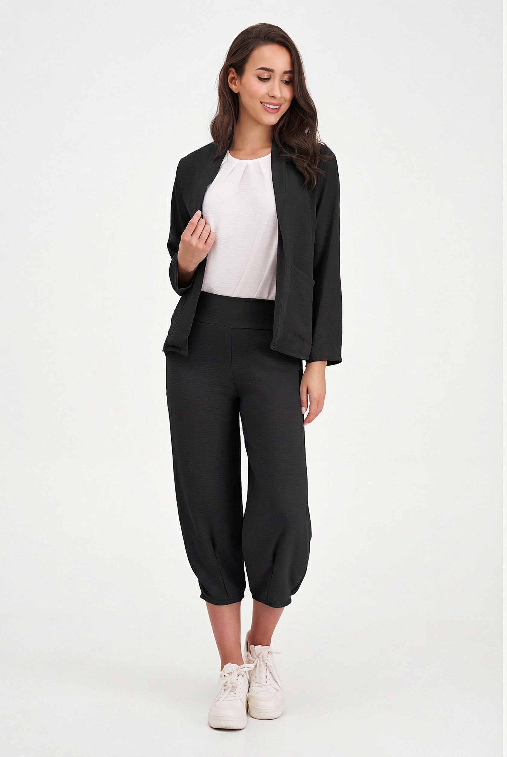 Women's Woven Cardigan