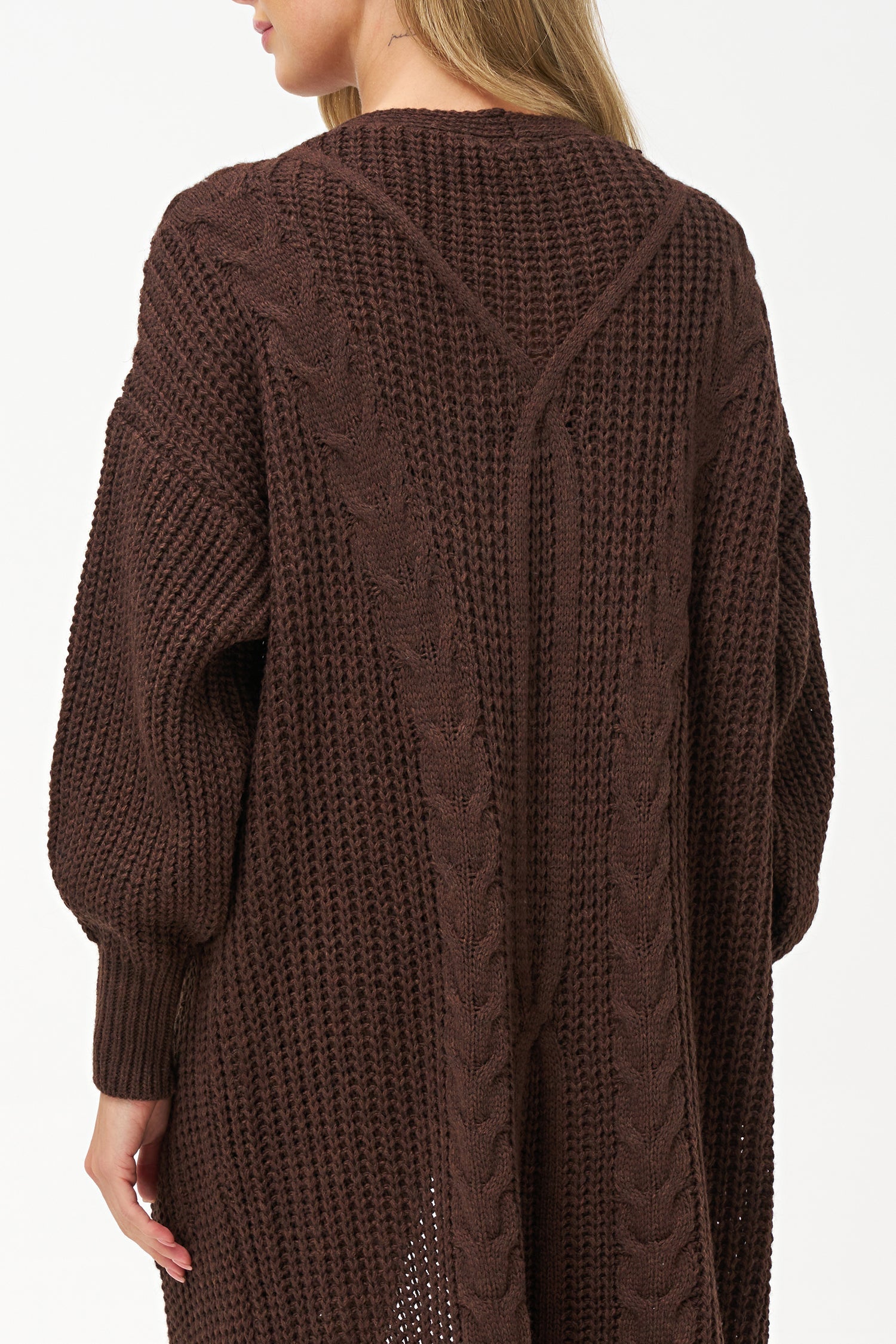 Women's Knit Open Cardigan