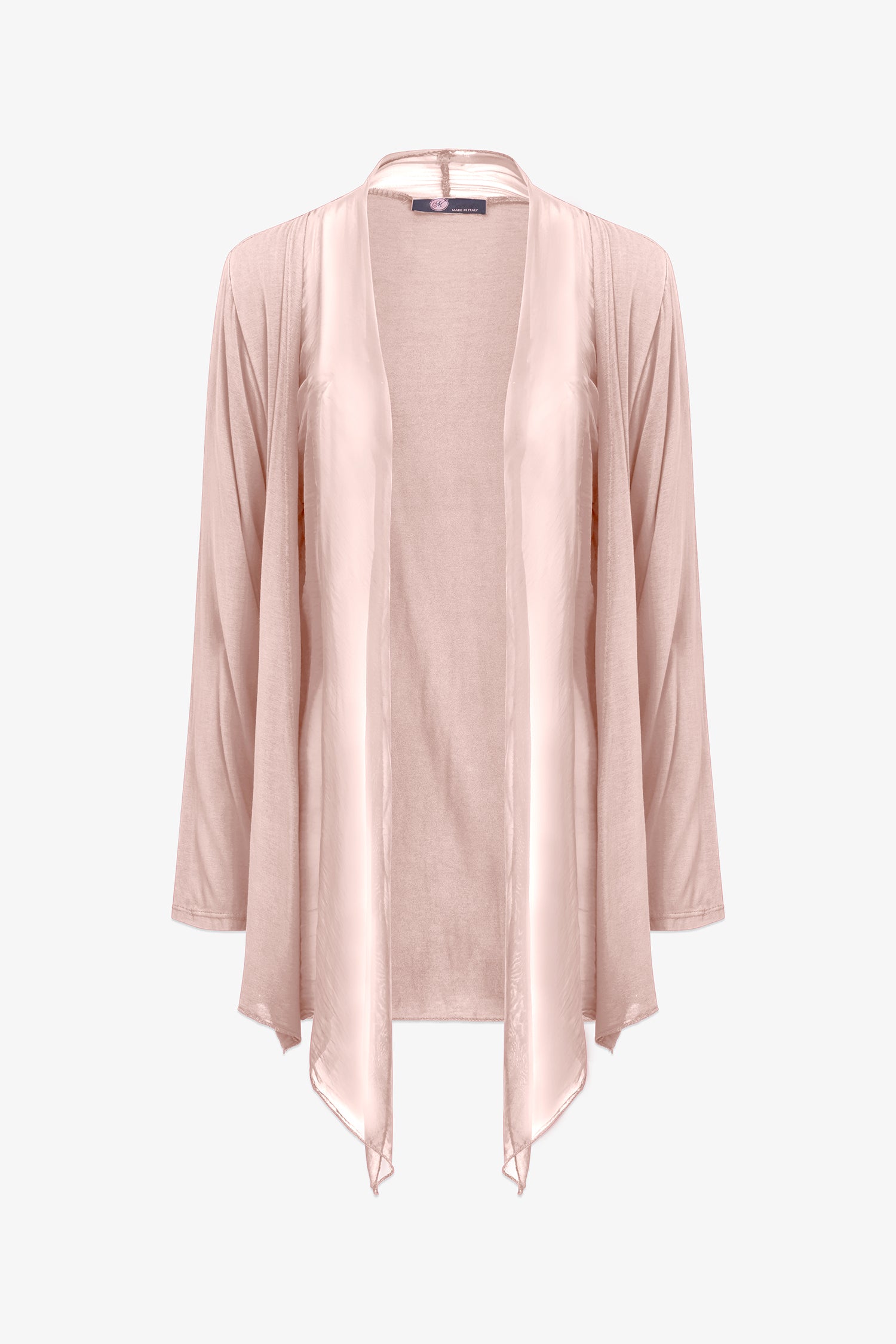 Women's Knit/Woven Combo Cardigan