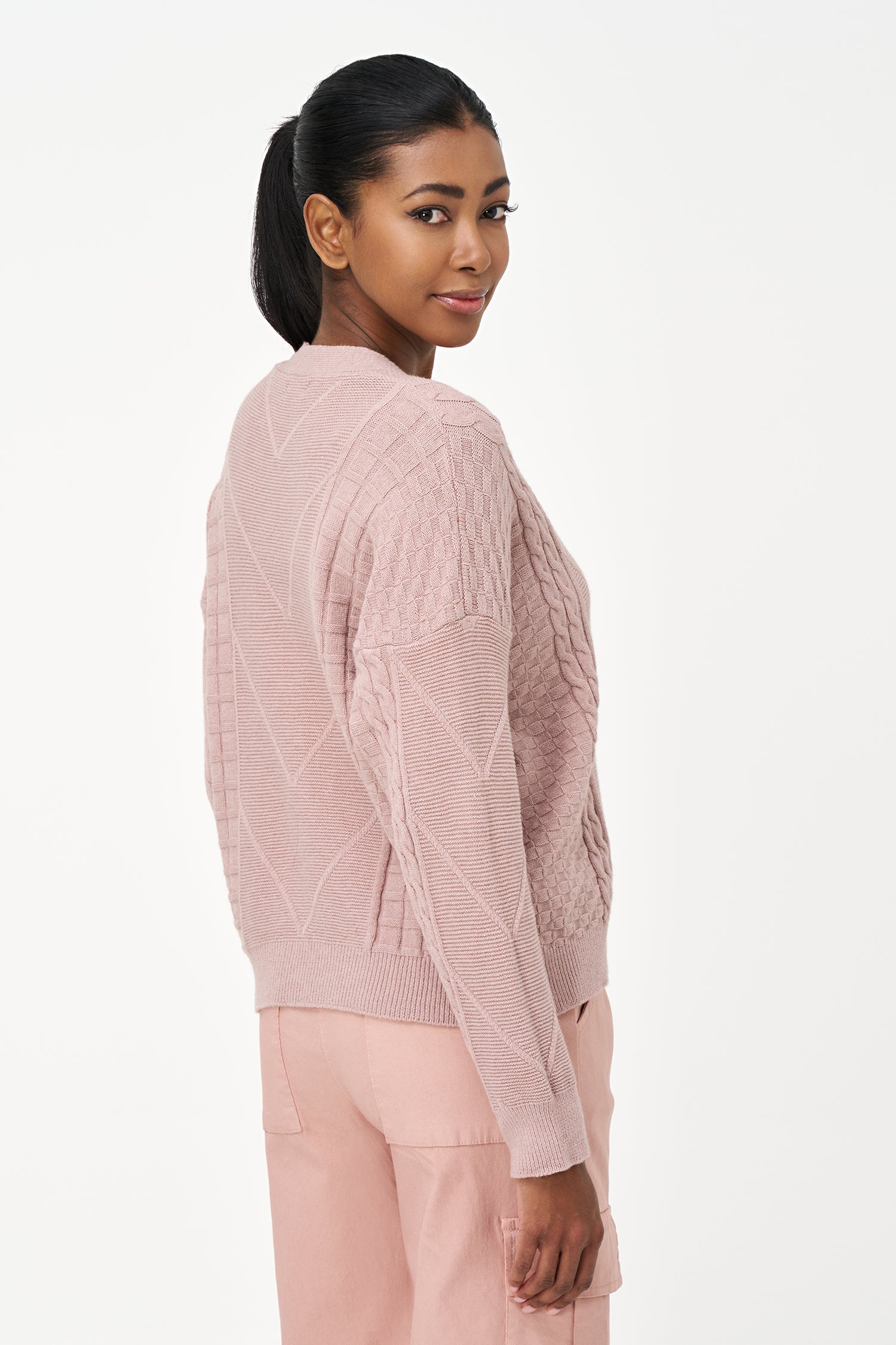 Women's Knit V-Neckline Cardigan