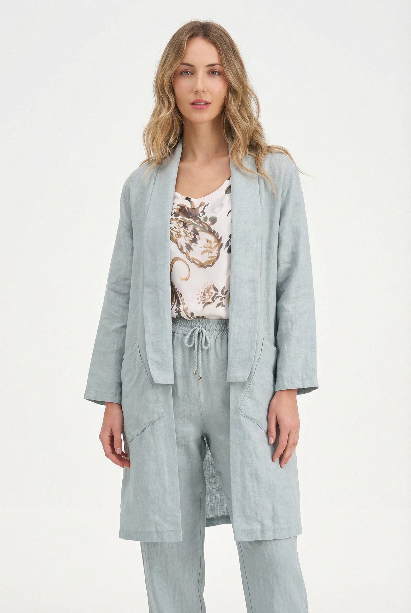 Women's Woven Cardigan