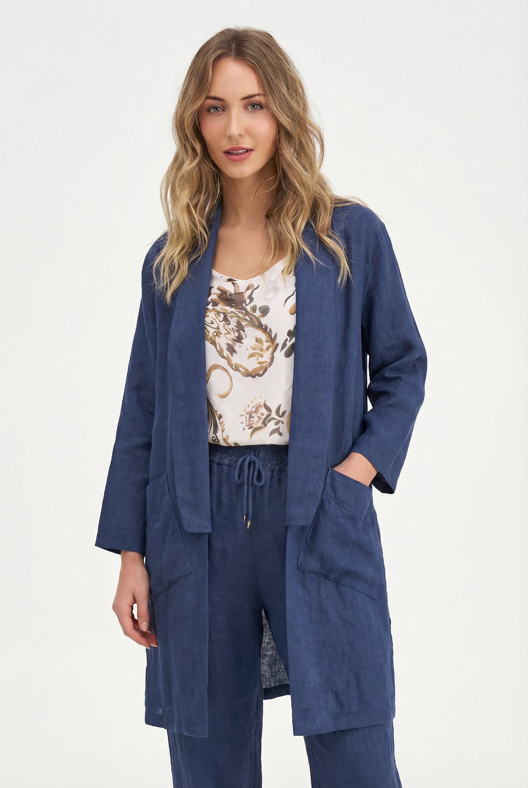 Women's Woven Cardigan