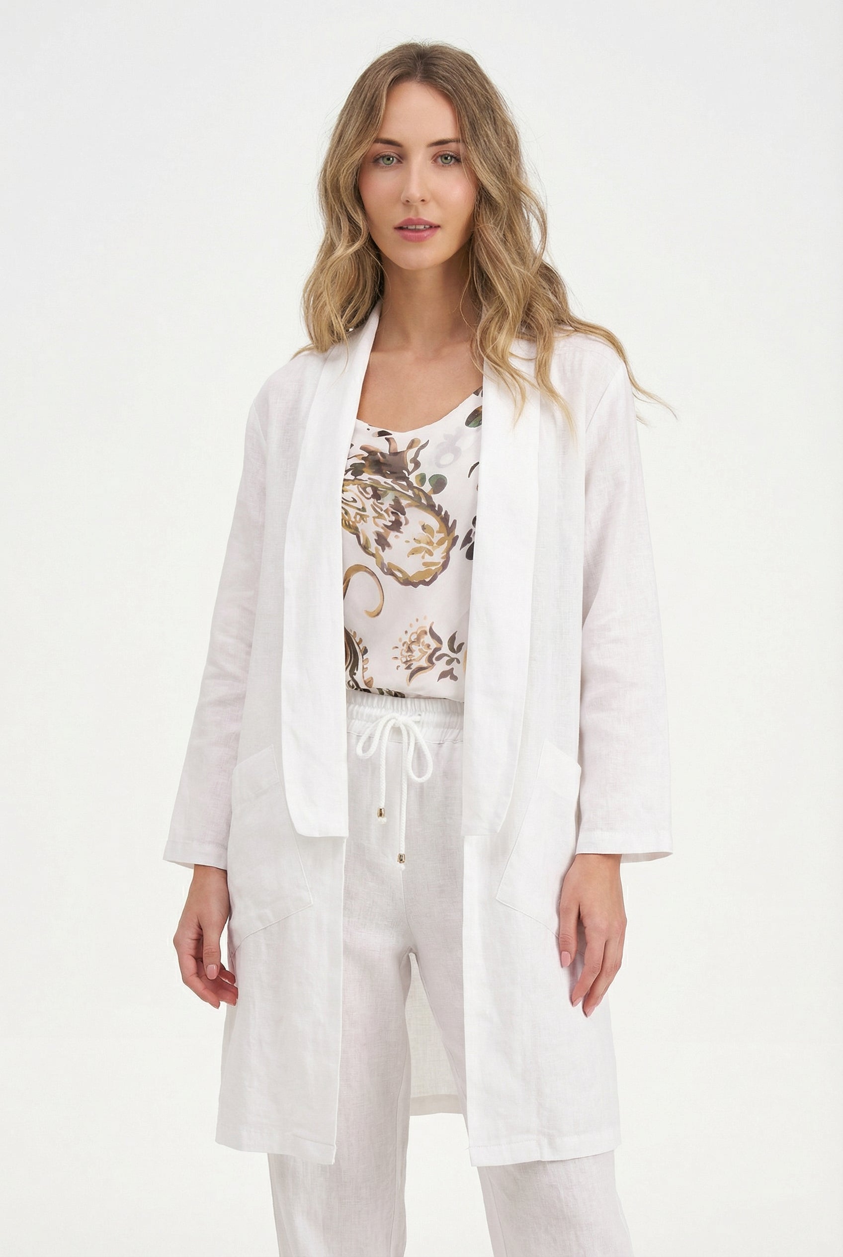 Women's Woven Cardigan