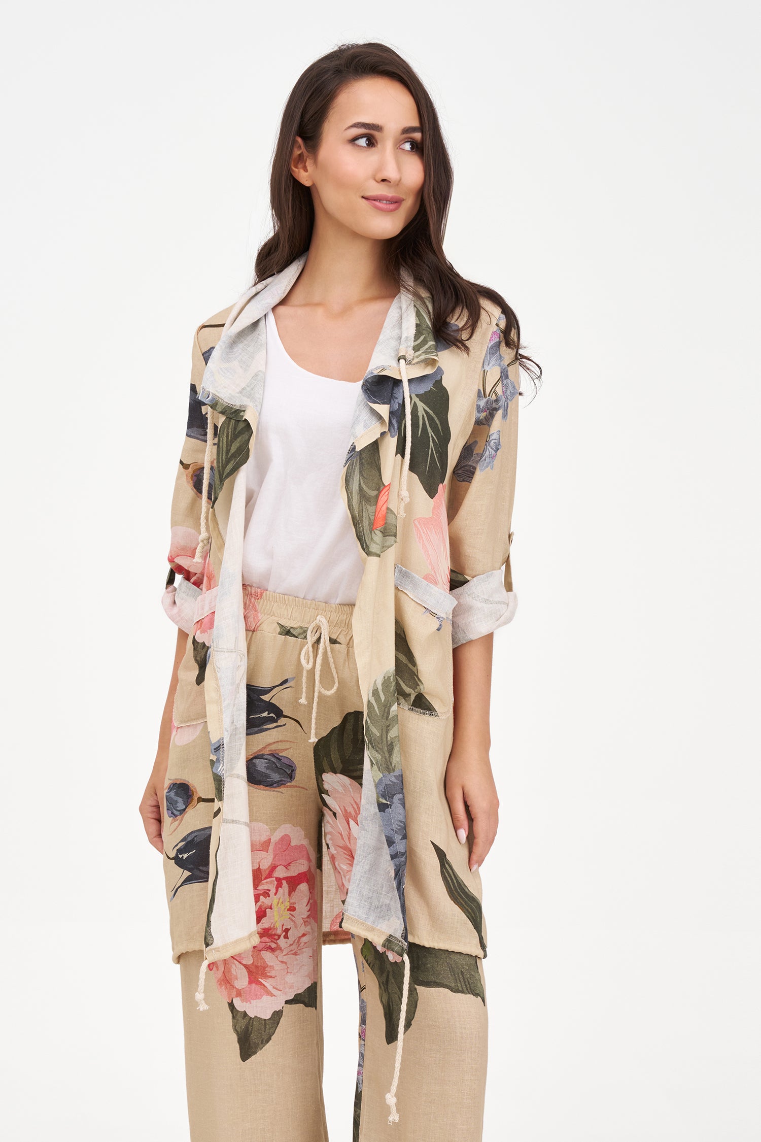 Women's Woven Cardigan