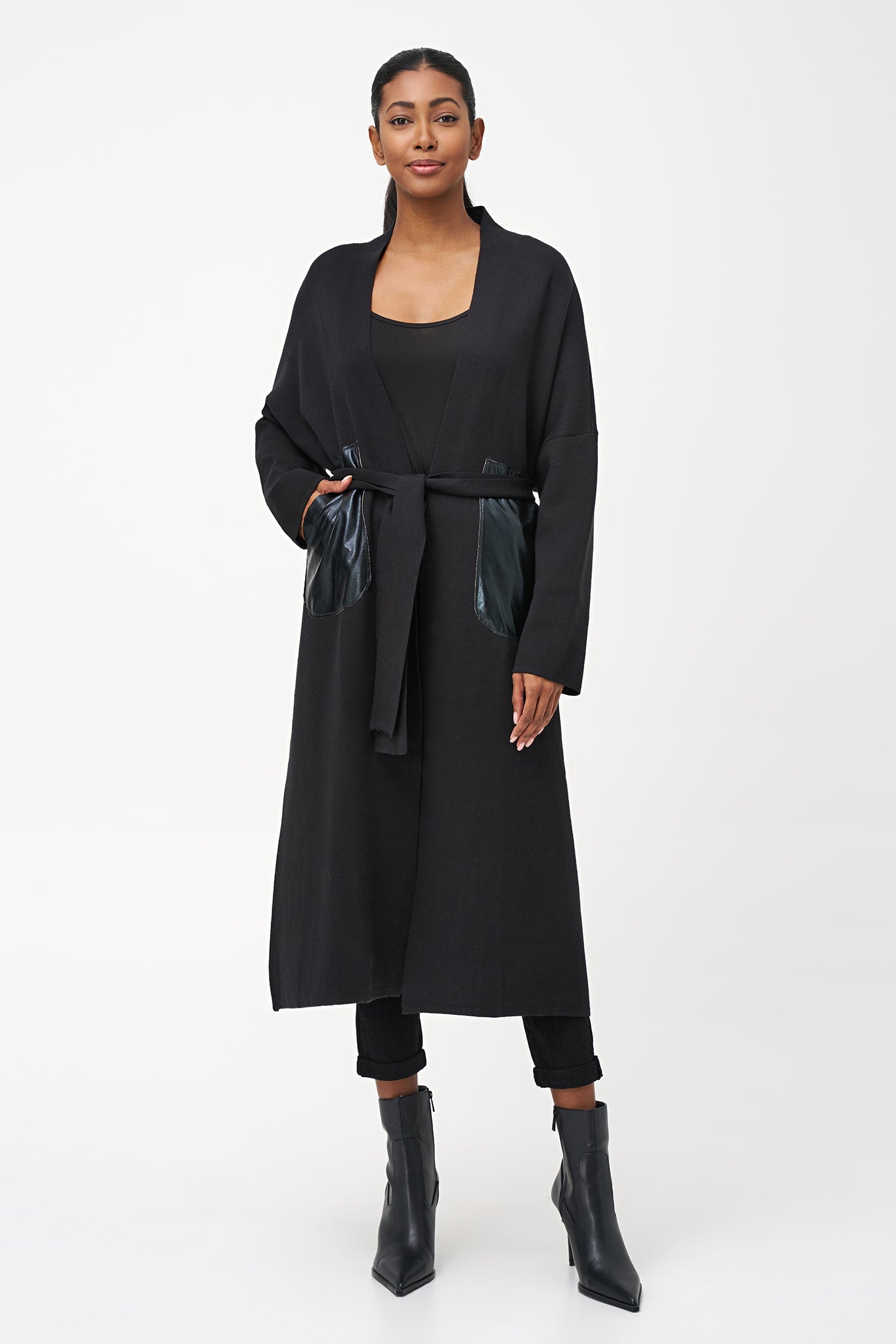 Women's Long Knit Cardigan