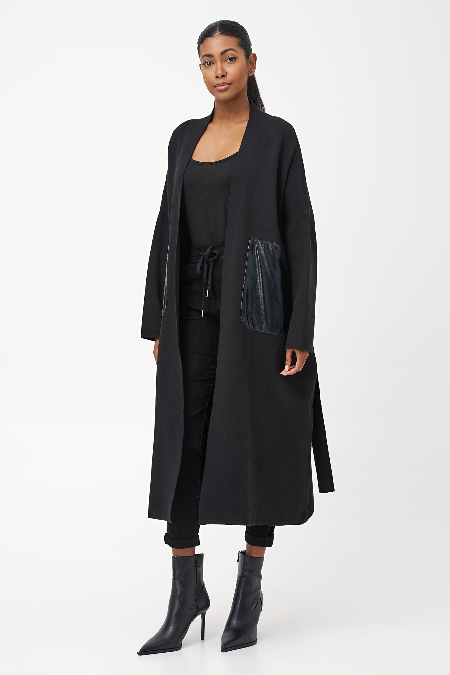 Women's Long Knit Cardigan