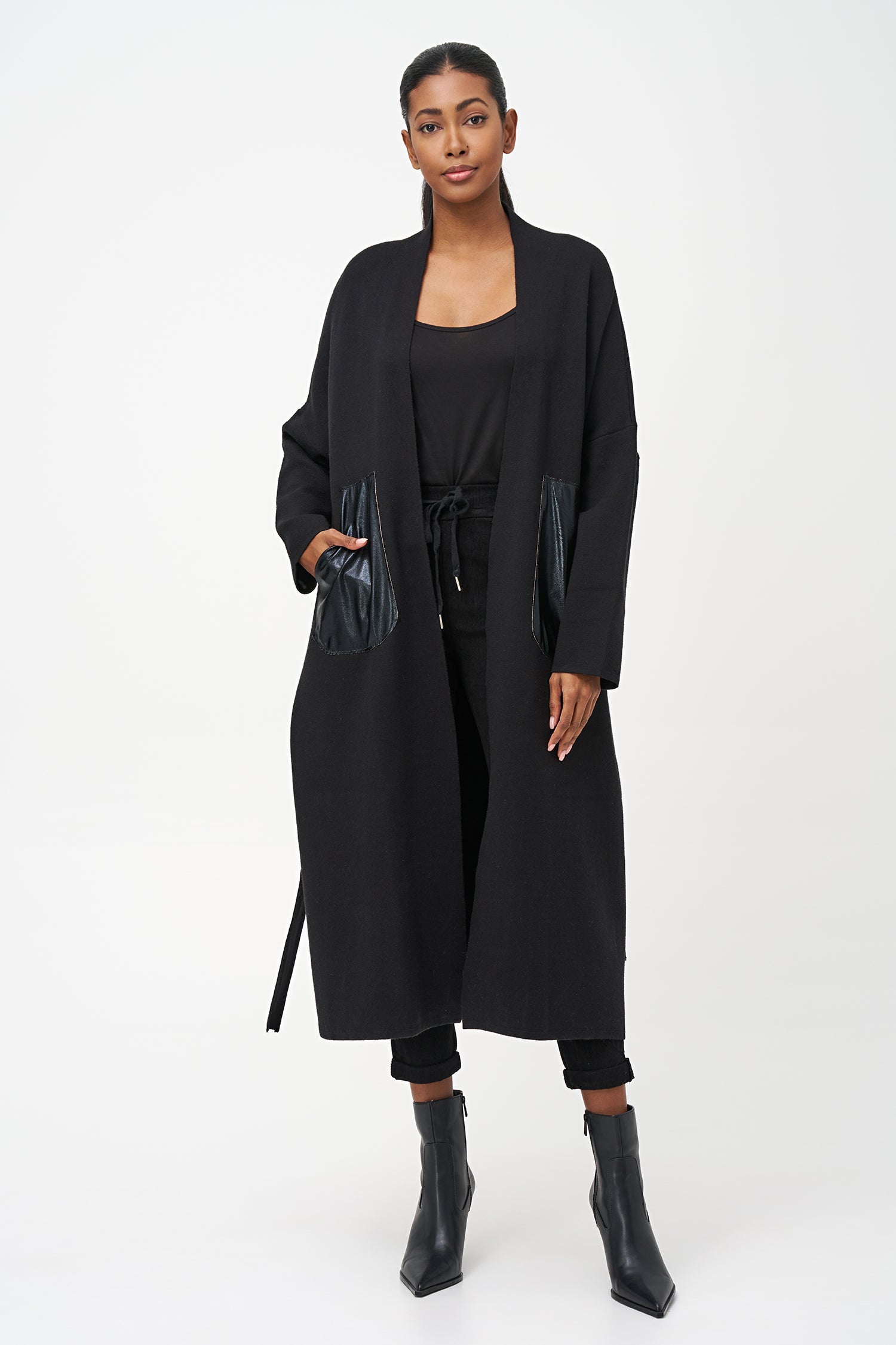 Women's Long Knit Cardigan