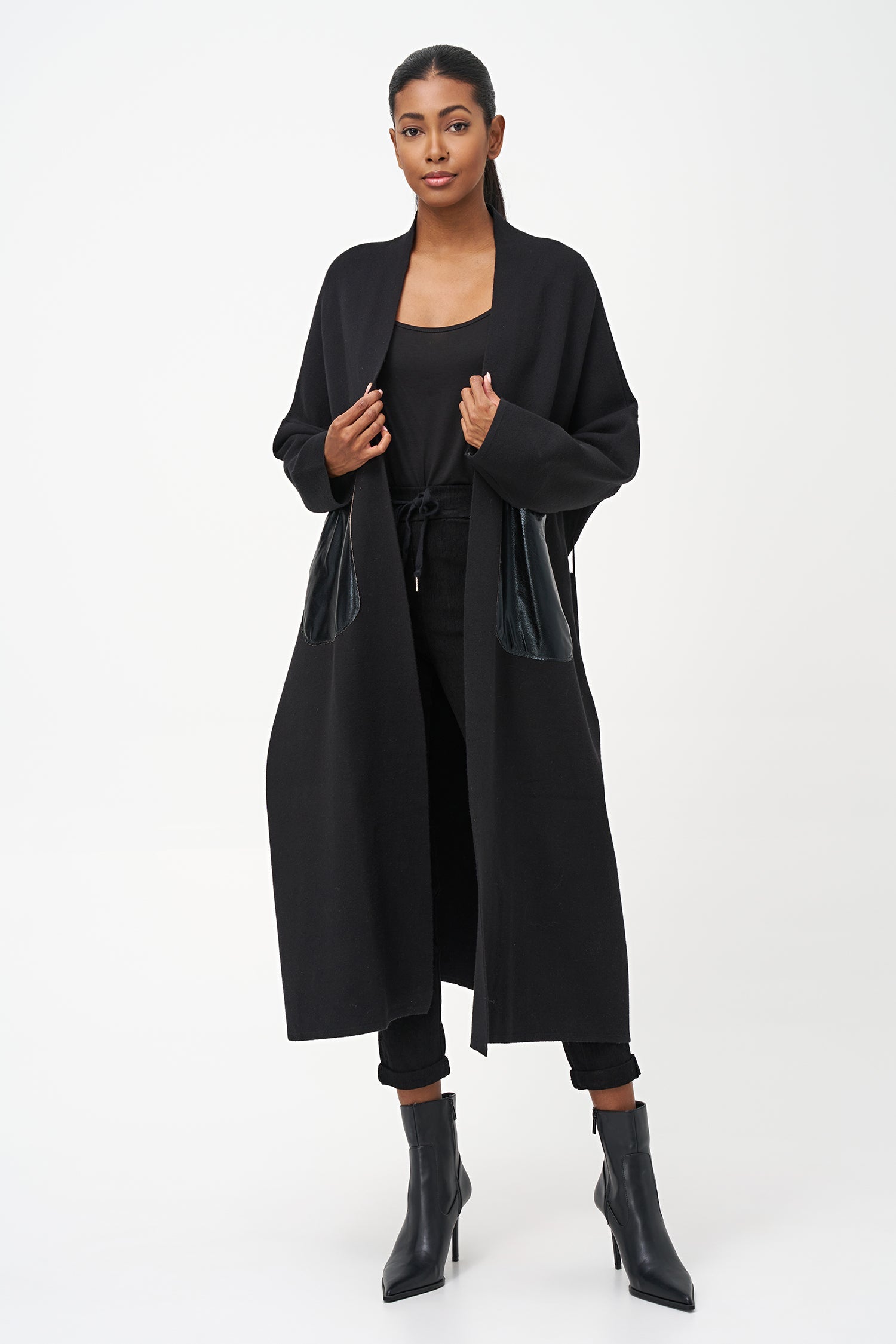 Women's Long Knit Cardigan