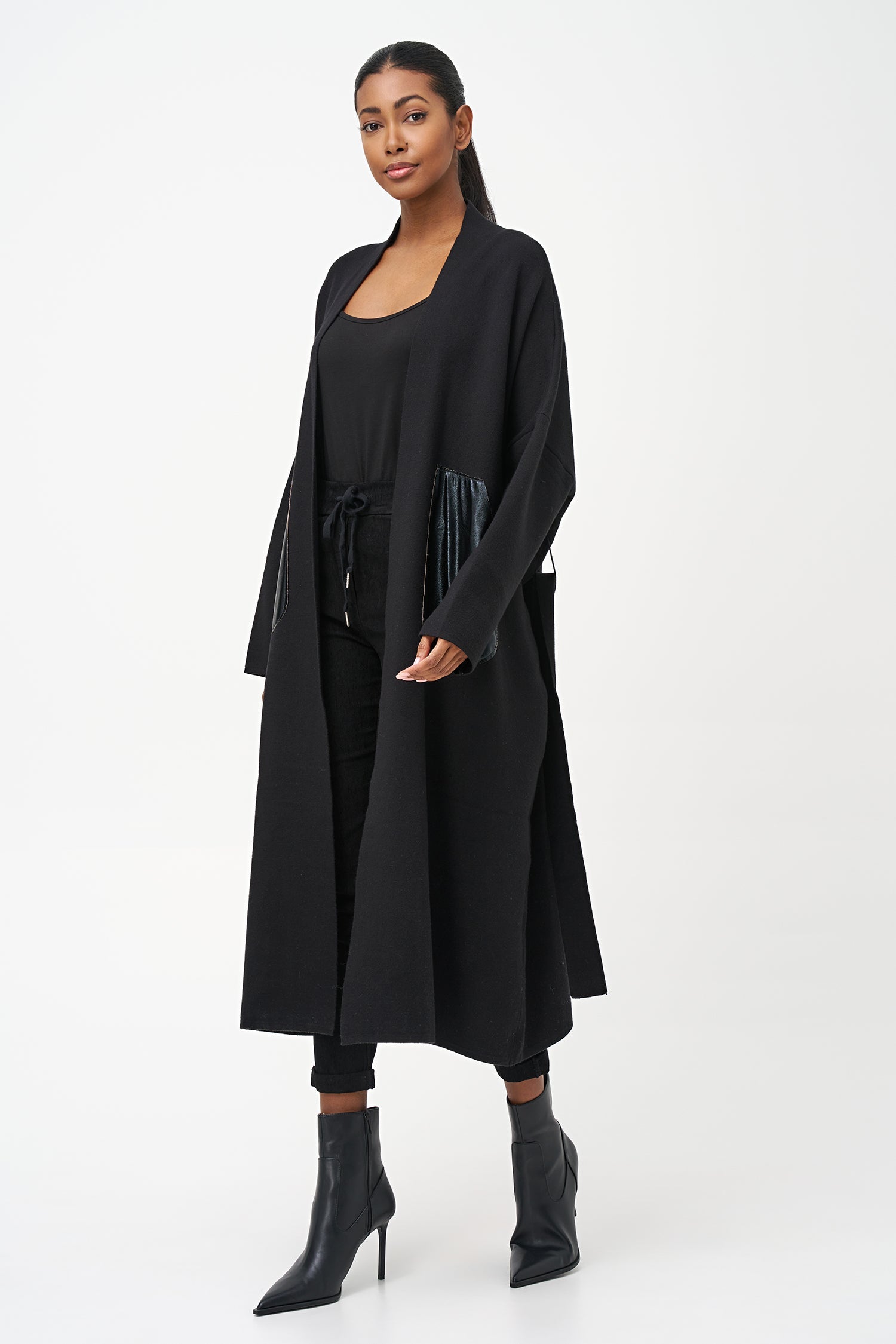Women's Long Knit Cardigan