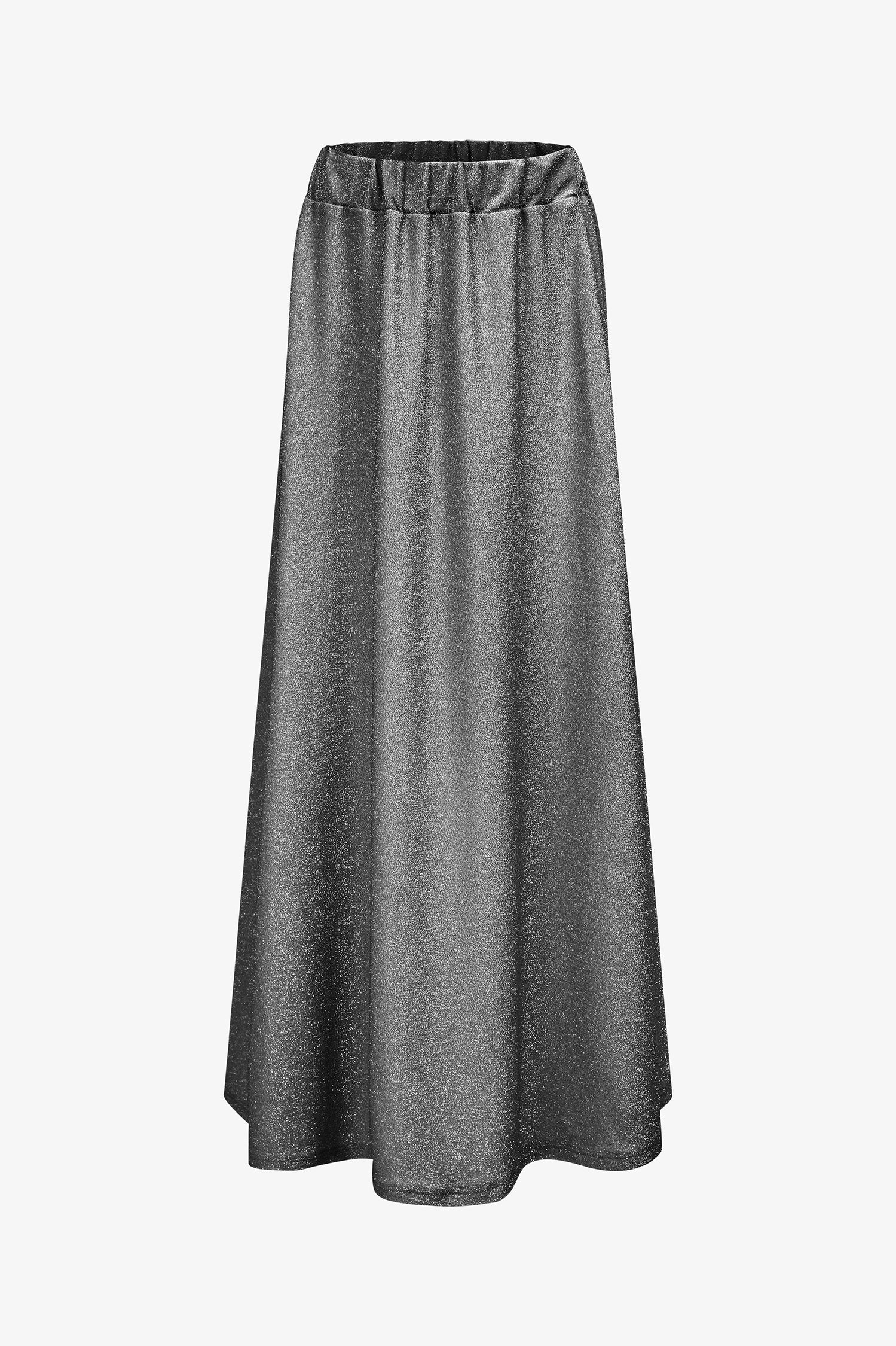Women’s knit pull-on ankle length flowy skirt