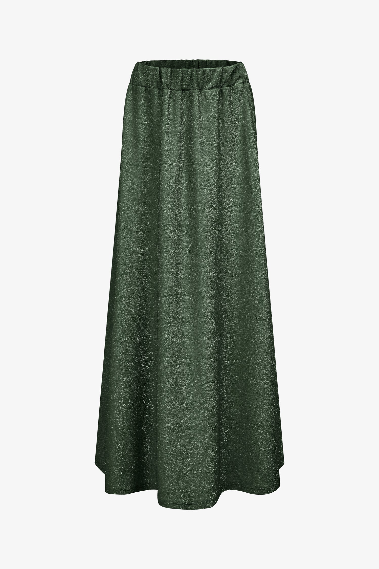 Women’s knit pull-on ankle length flowy skirt