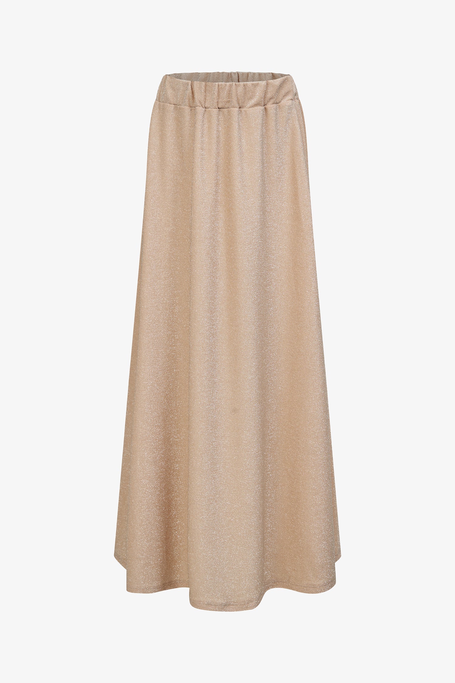 Women’s knit pull-on ankle length flowy skirt