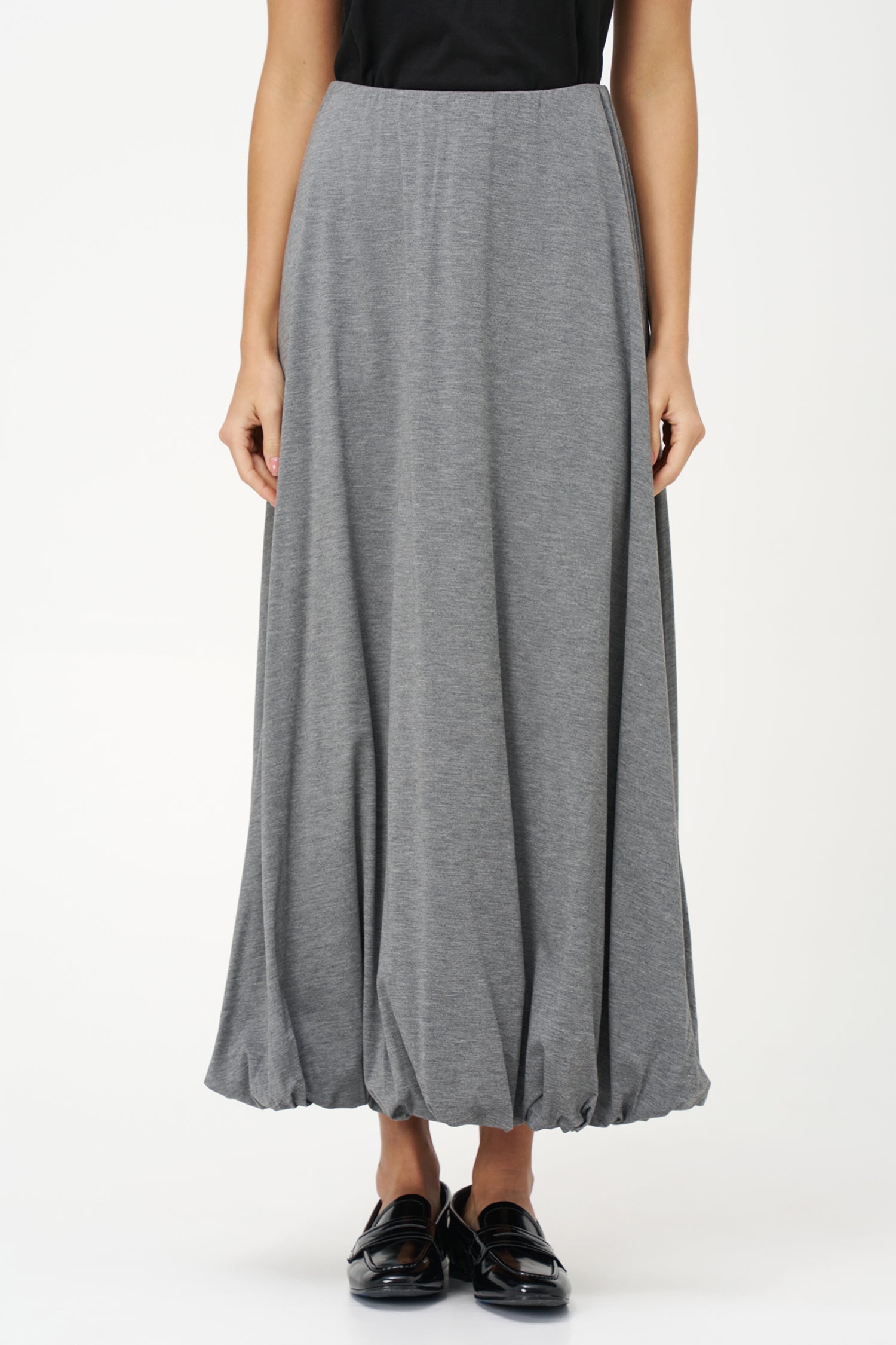 Women's Knit Pull-On Bubble Skirt