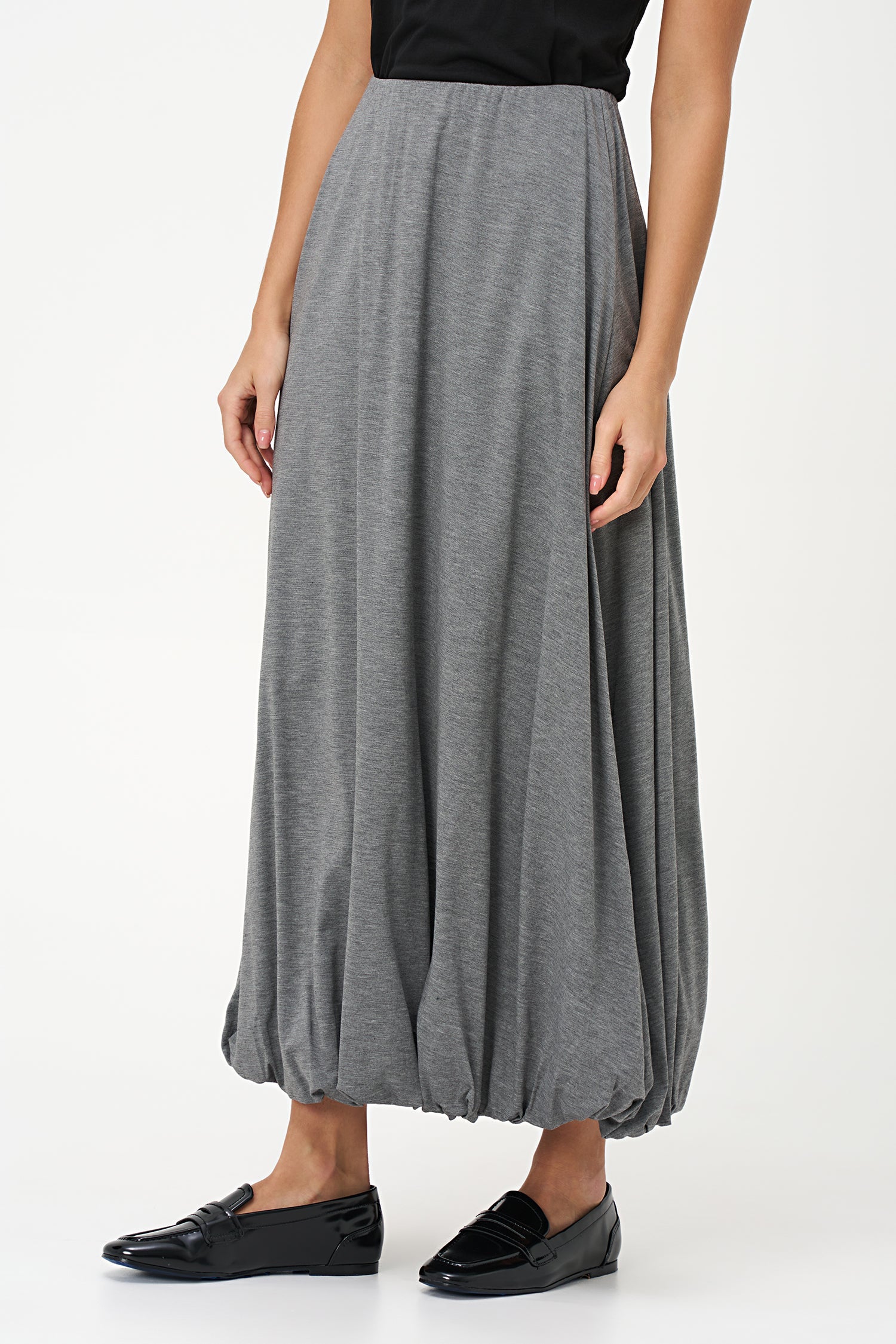 Women's Knit Pull-On Bubble Skirt