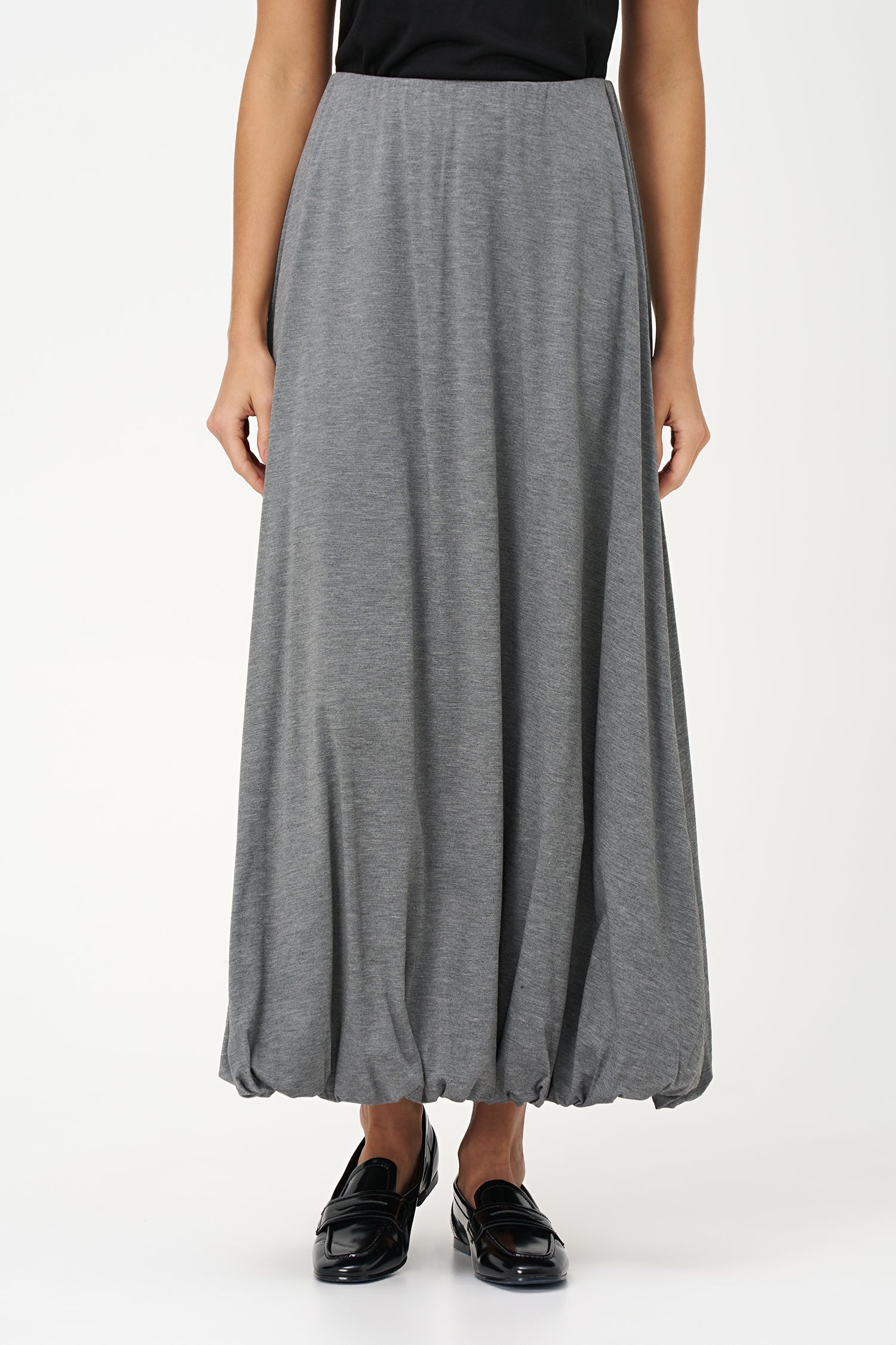 Women's Knit Pull-On Bubble Skirt