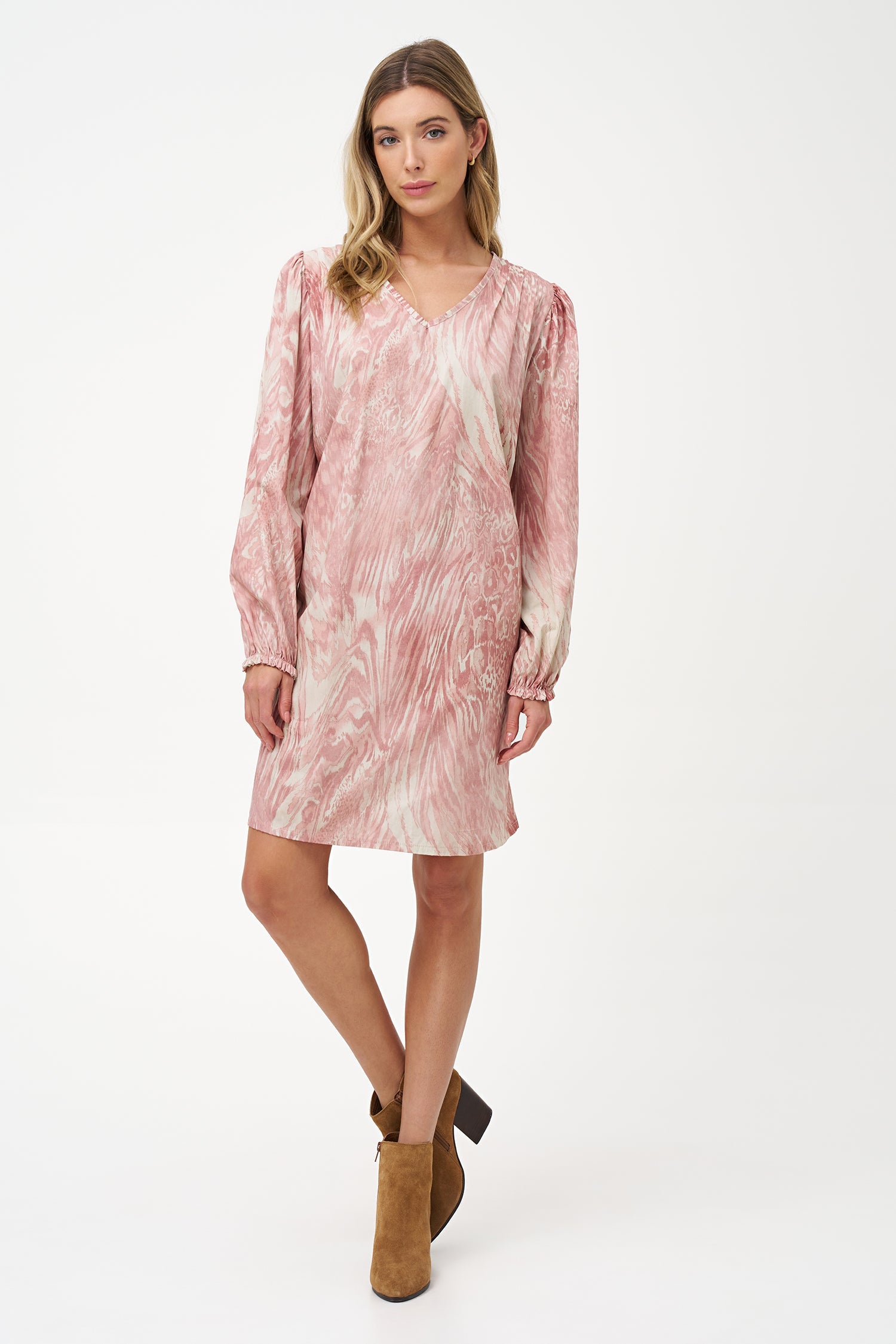 Women's Woven V-Neckline Dress