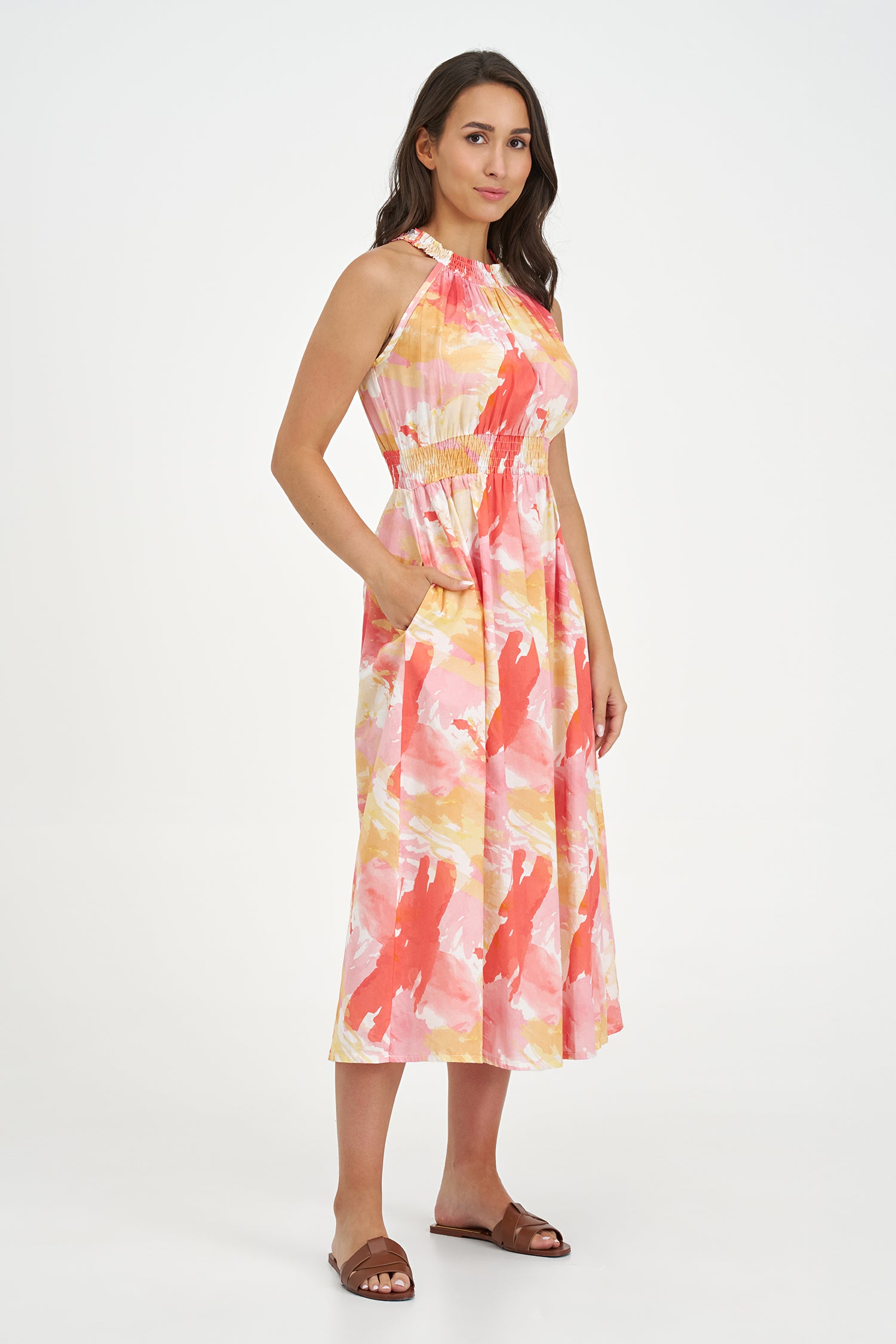 oasis orange floral dress Orchard Oasis Paisley Maxi Dress in Wine