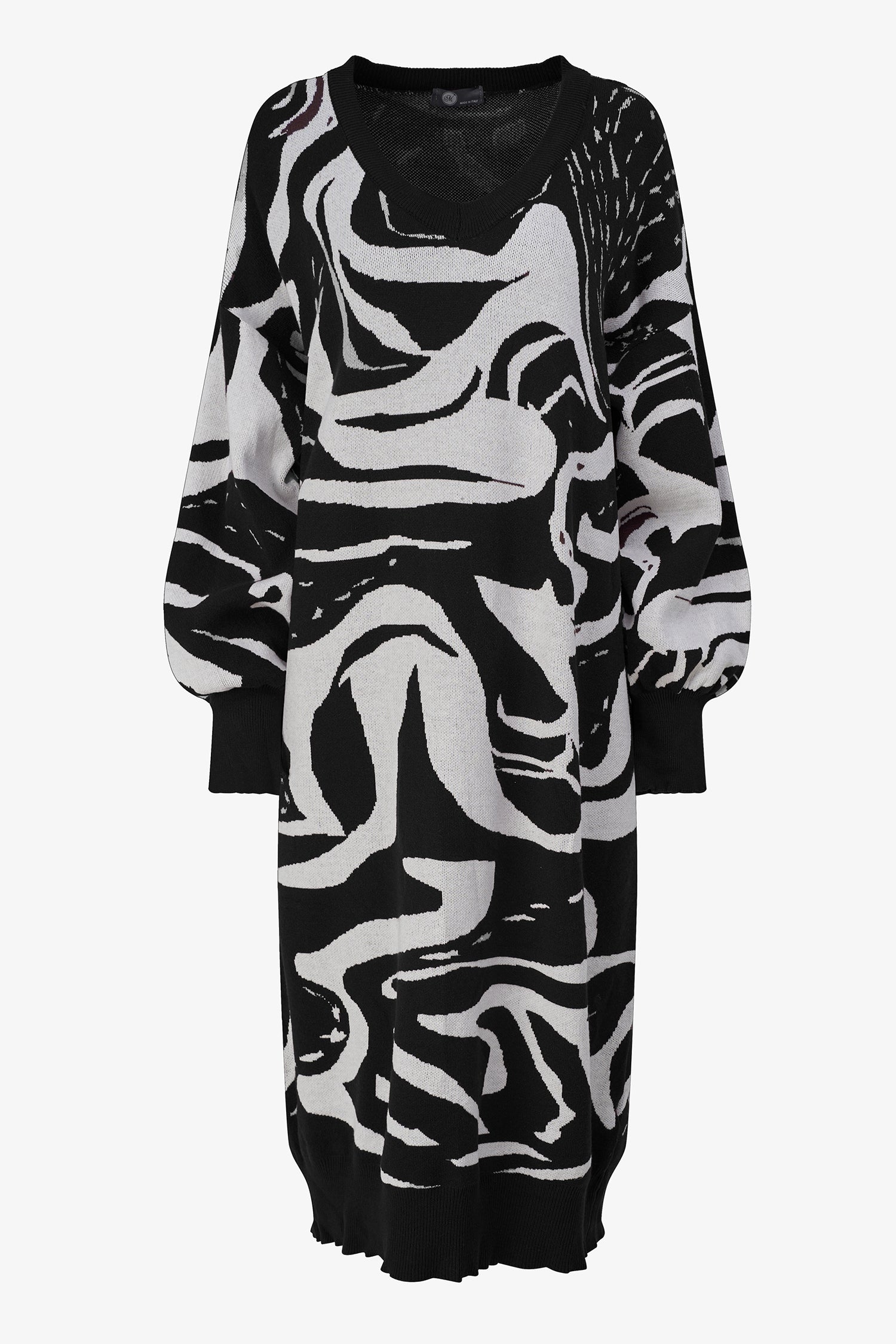 Women's Knit Jacquard Dress