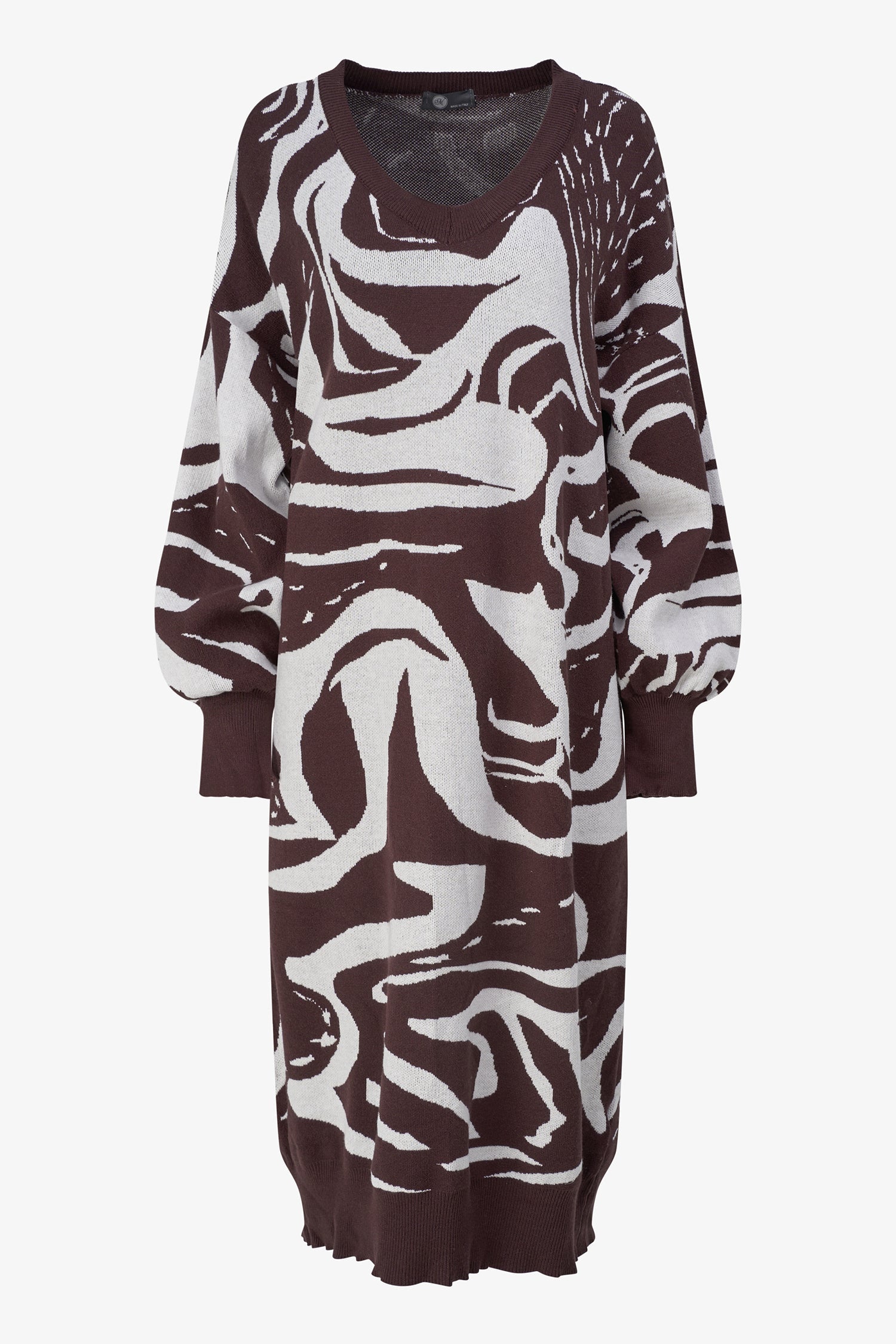 Women's Knit Jacquard Dress
