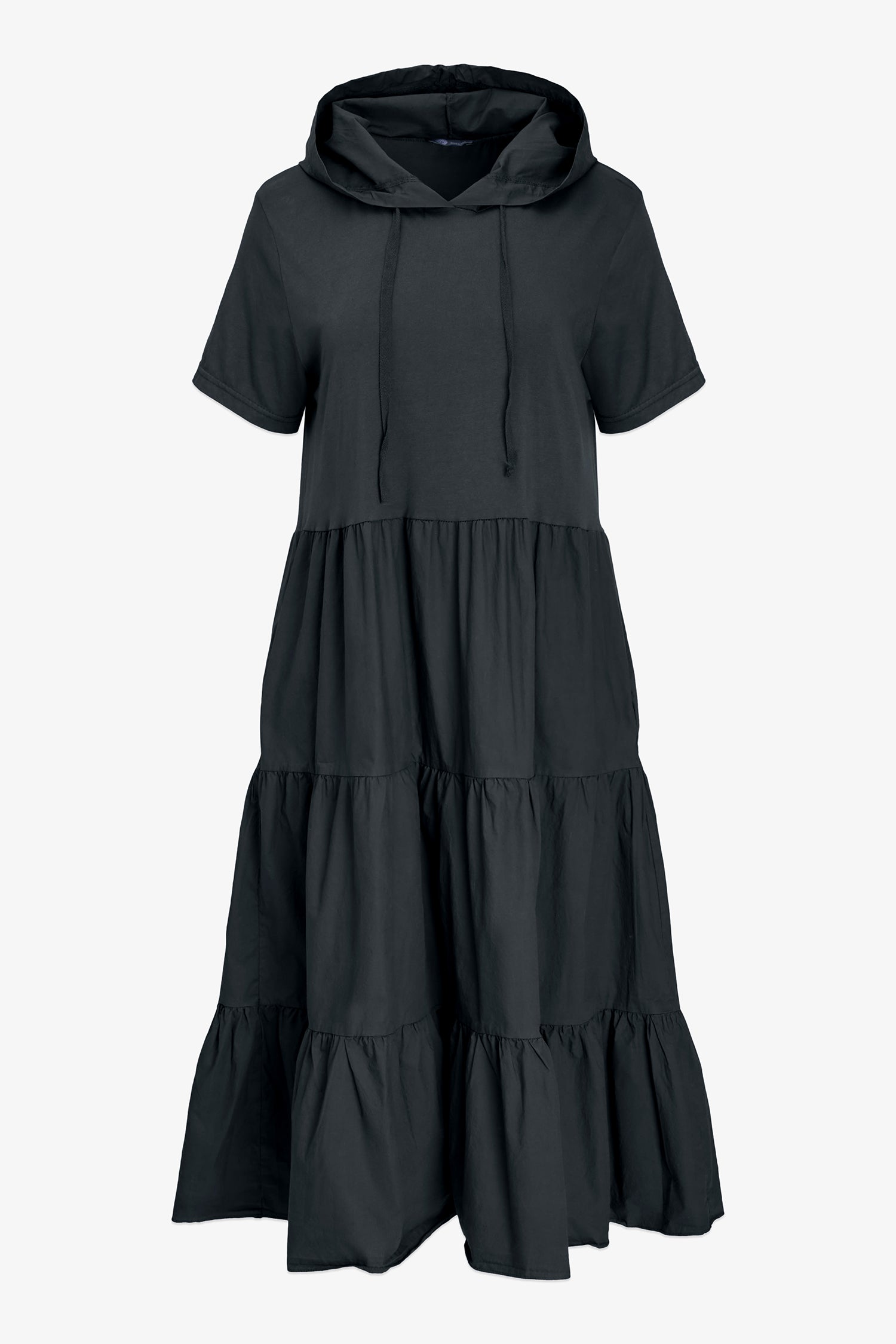 Women's Knit/Woven Combo Dress