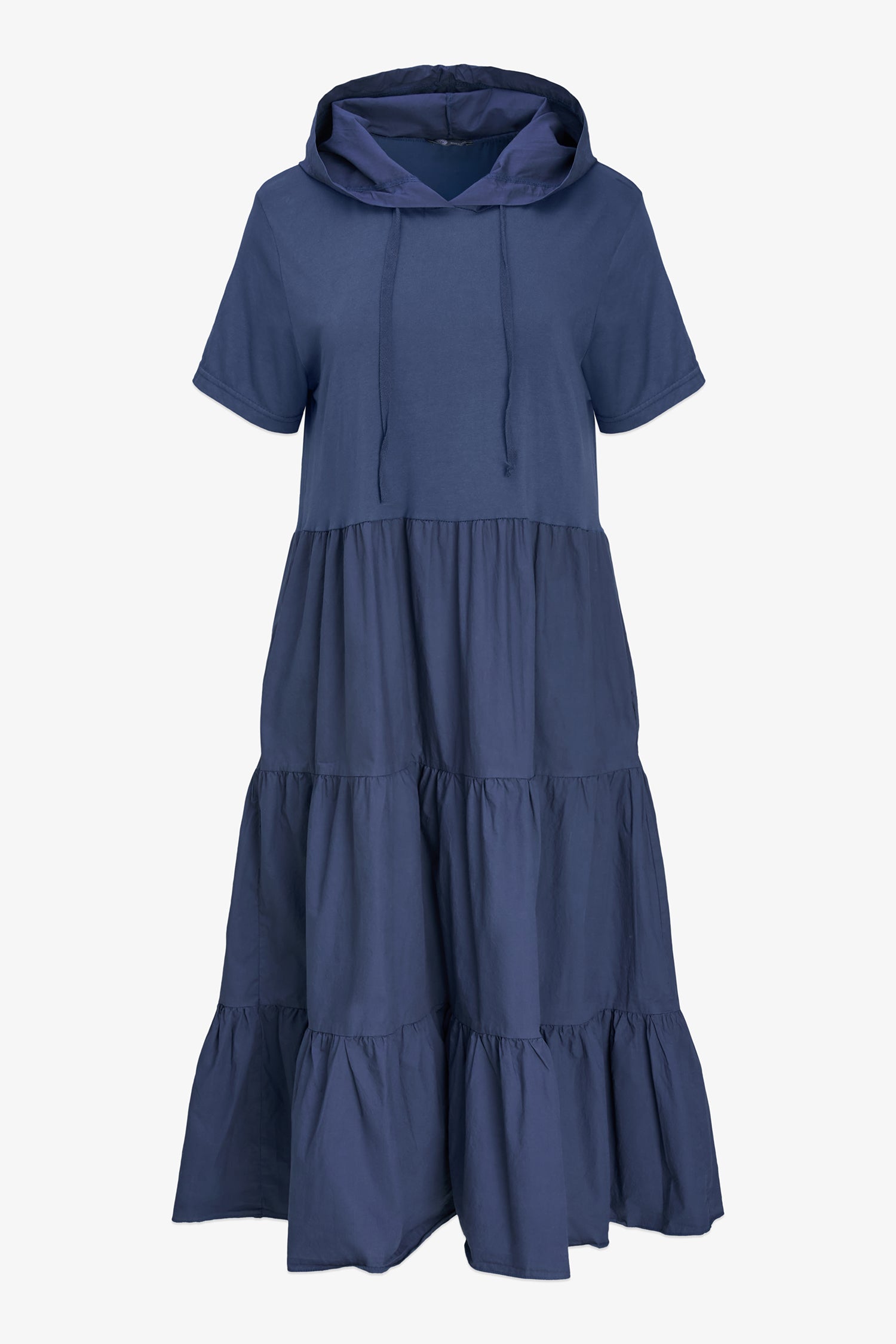 Women's Knit/Woven Combo Dress