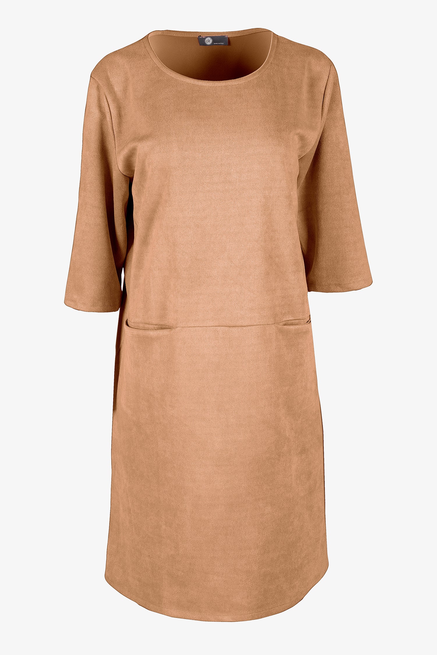 Women's Knit Scoop-Neckline Dress