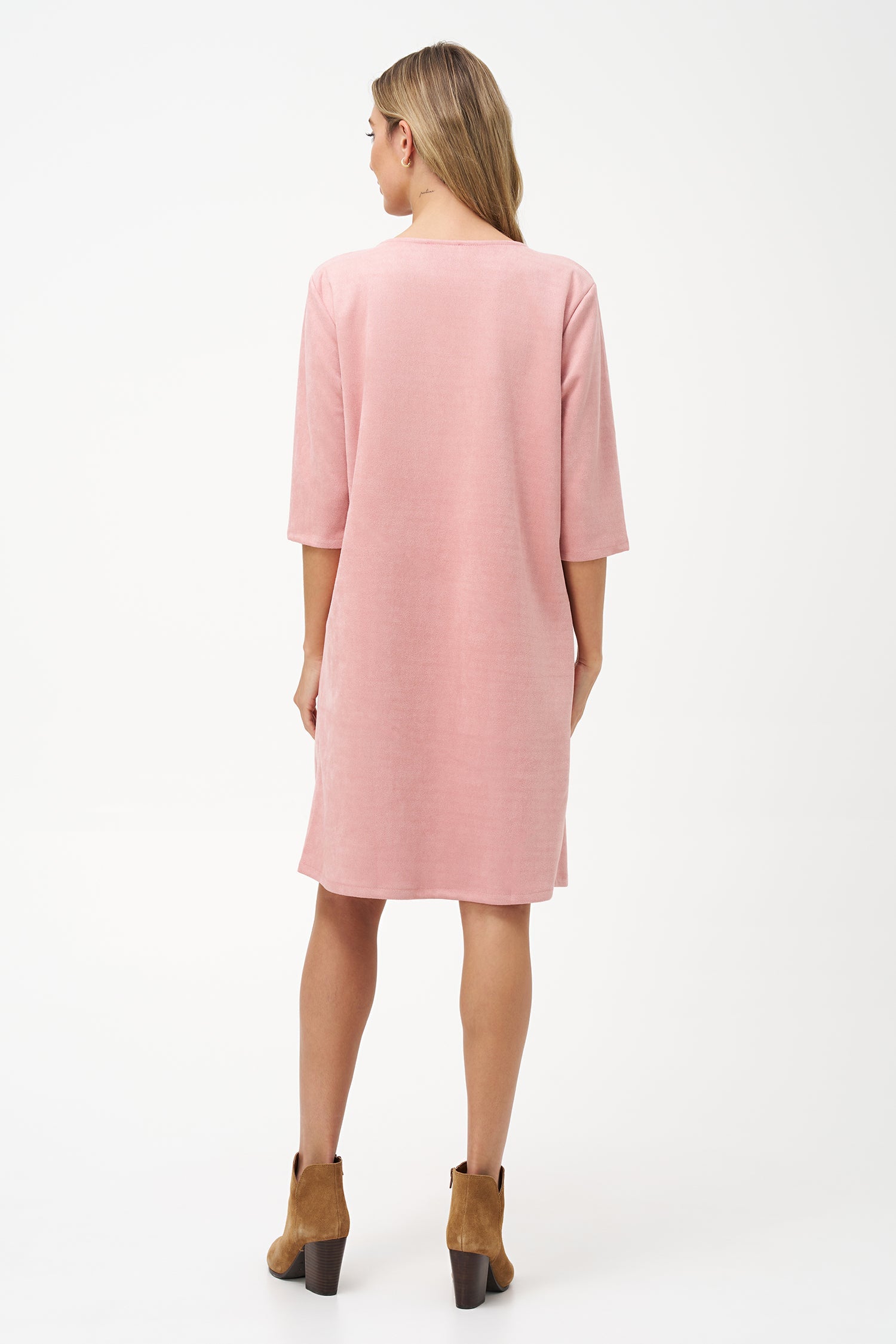 Women's Knit Scoop-Neckline Dress