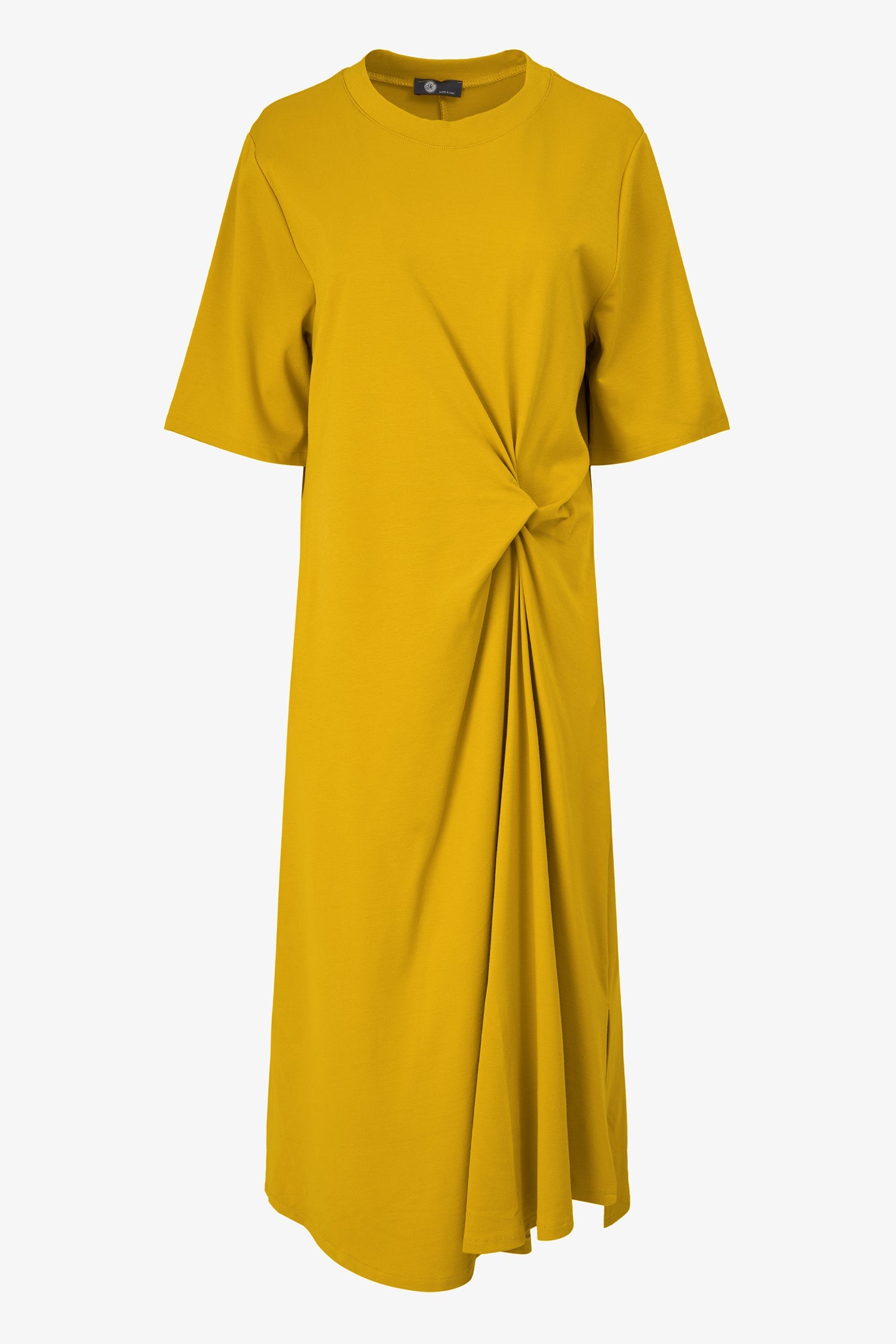 Women's Knit Elbow-Length Sleeves Dress