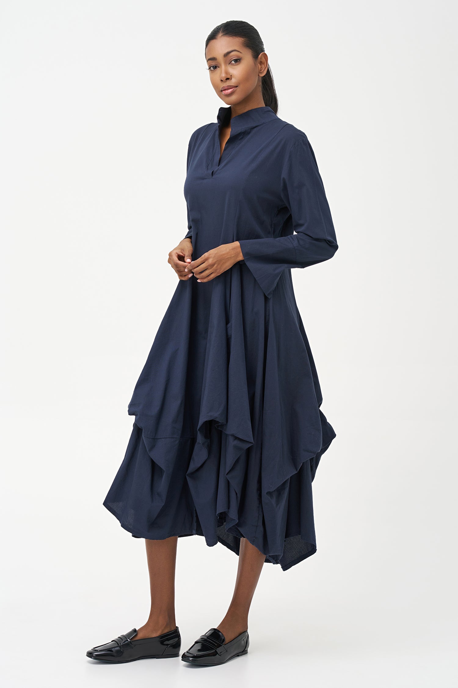 Women's Woven Gathered Bubble Dress