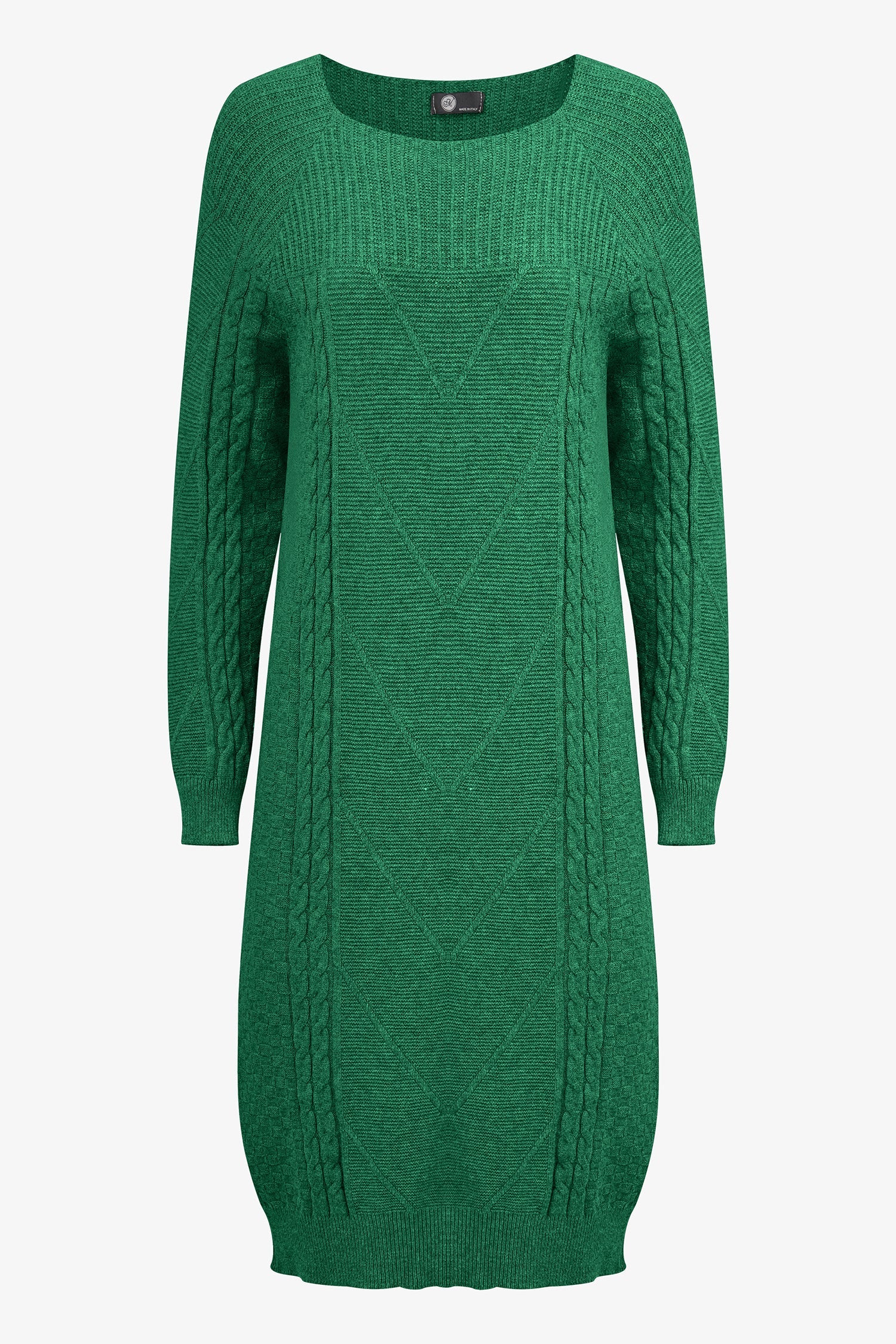 Women's Knit Crew-Neckline Dress