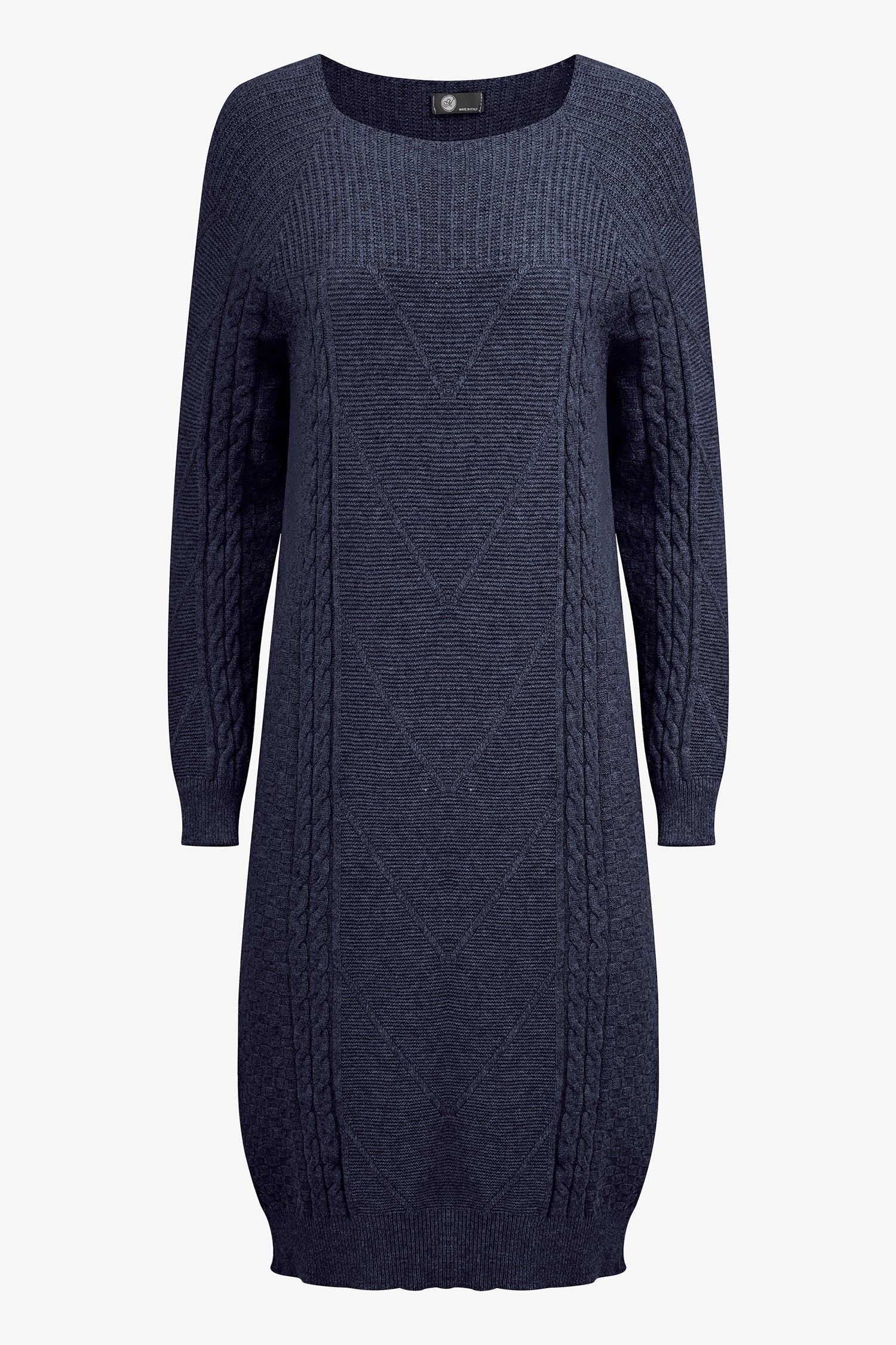 Women's Knit Crew-Neckline Dress