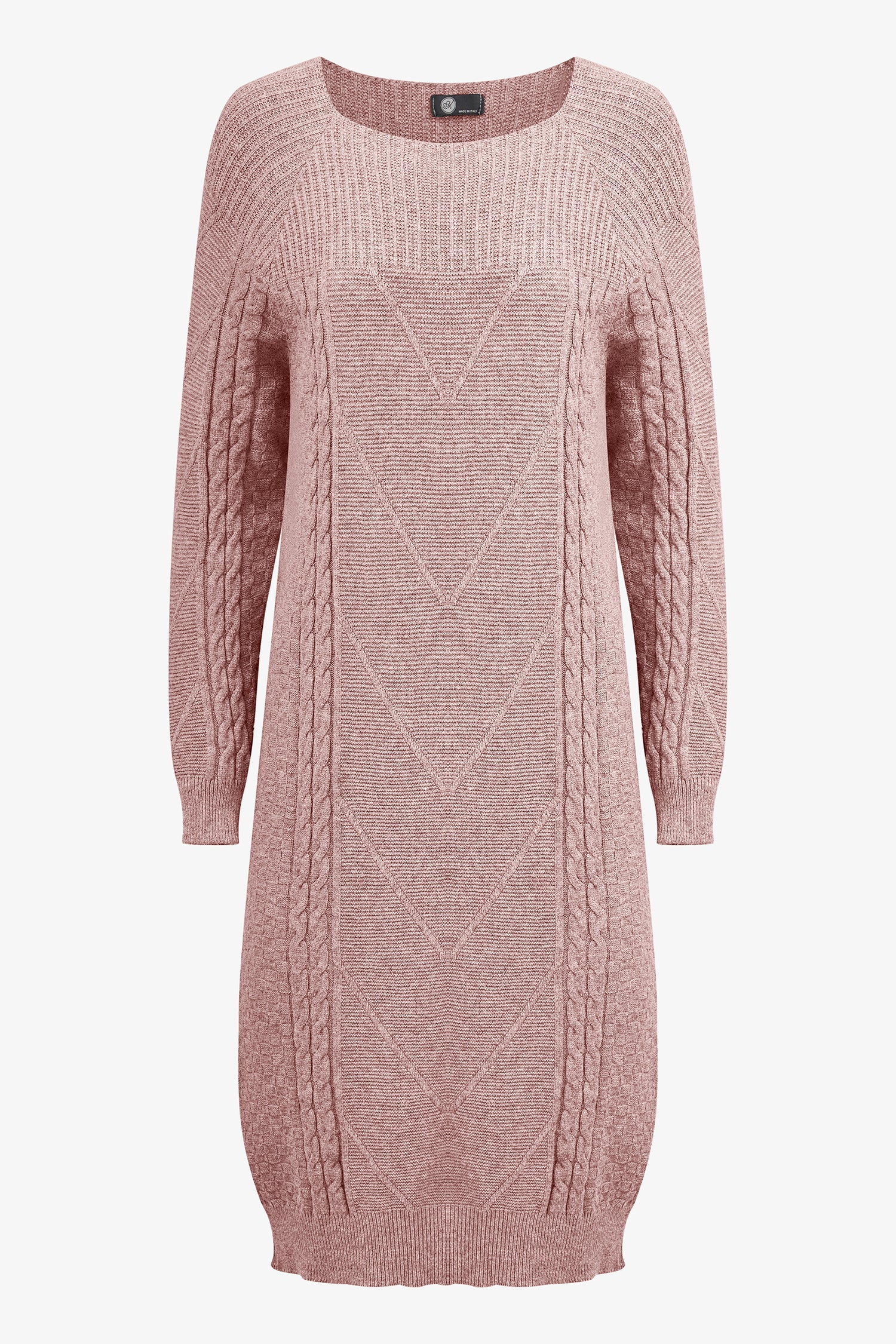 Women's Knit Crew-Neckline Dress