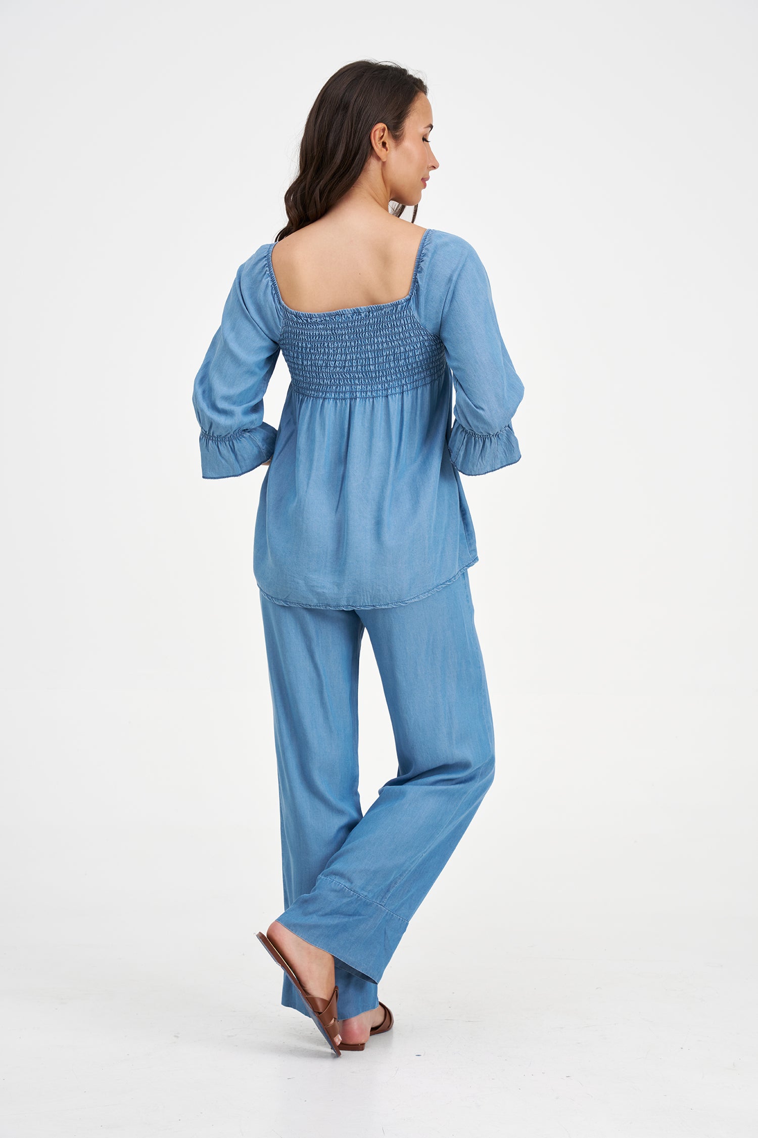 Women's Woven Tunic Top