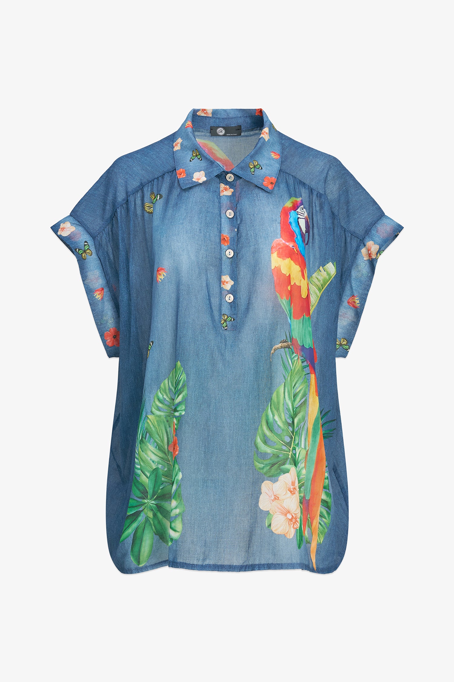 Women's Woven Tunic Top