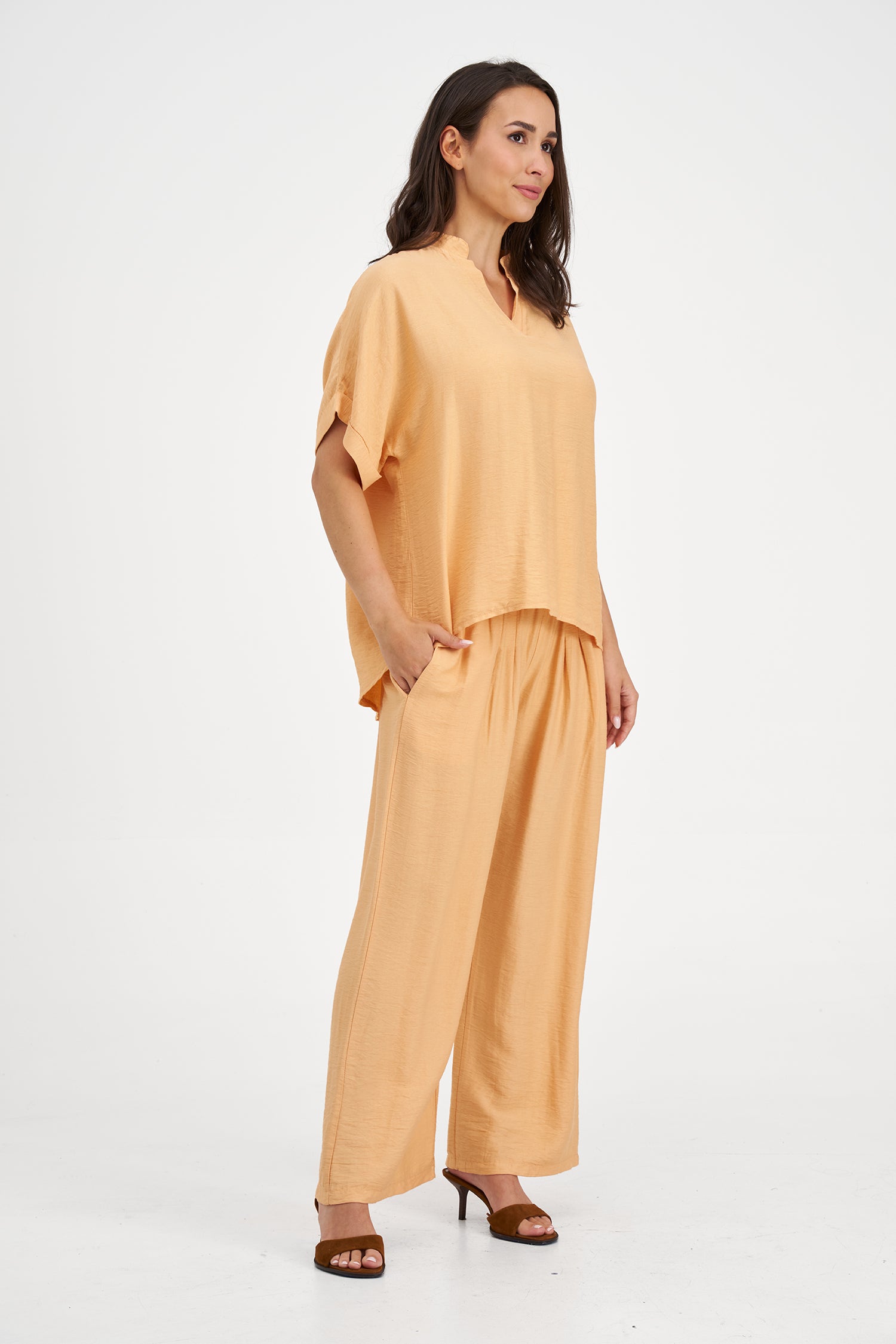 Women's Woven Tunic Top