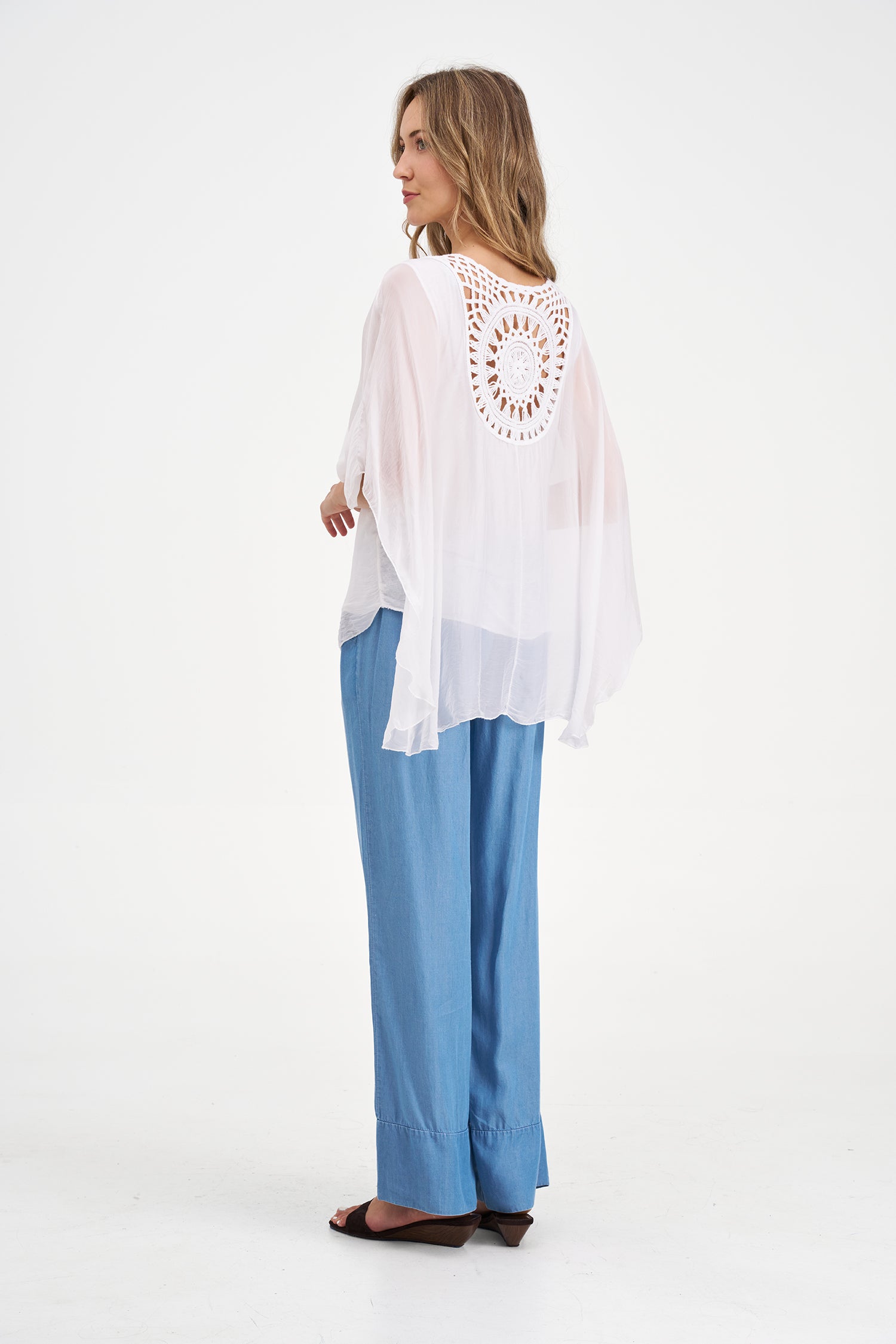 Women's Woven Tunic Top