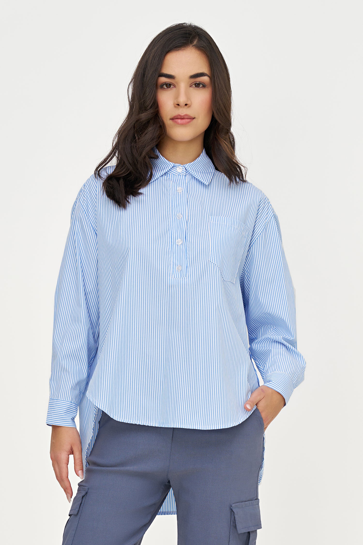 Women's Woven Tunic Top