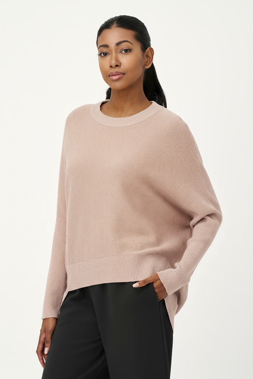 Women's Knit Crew-Neck Sweater