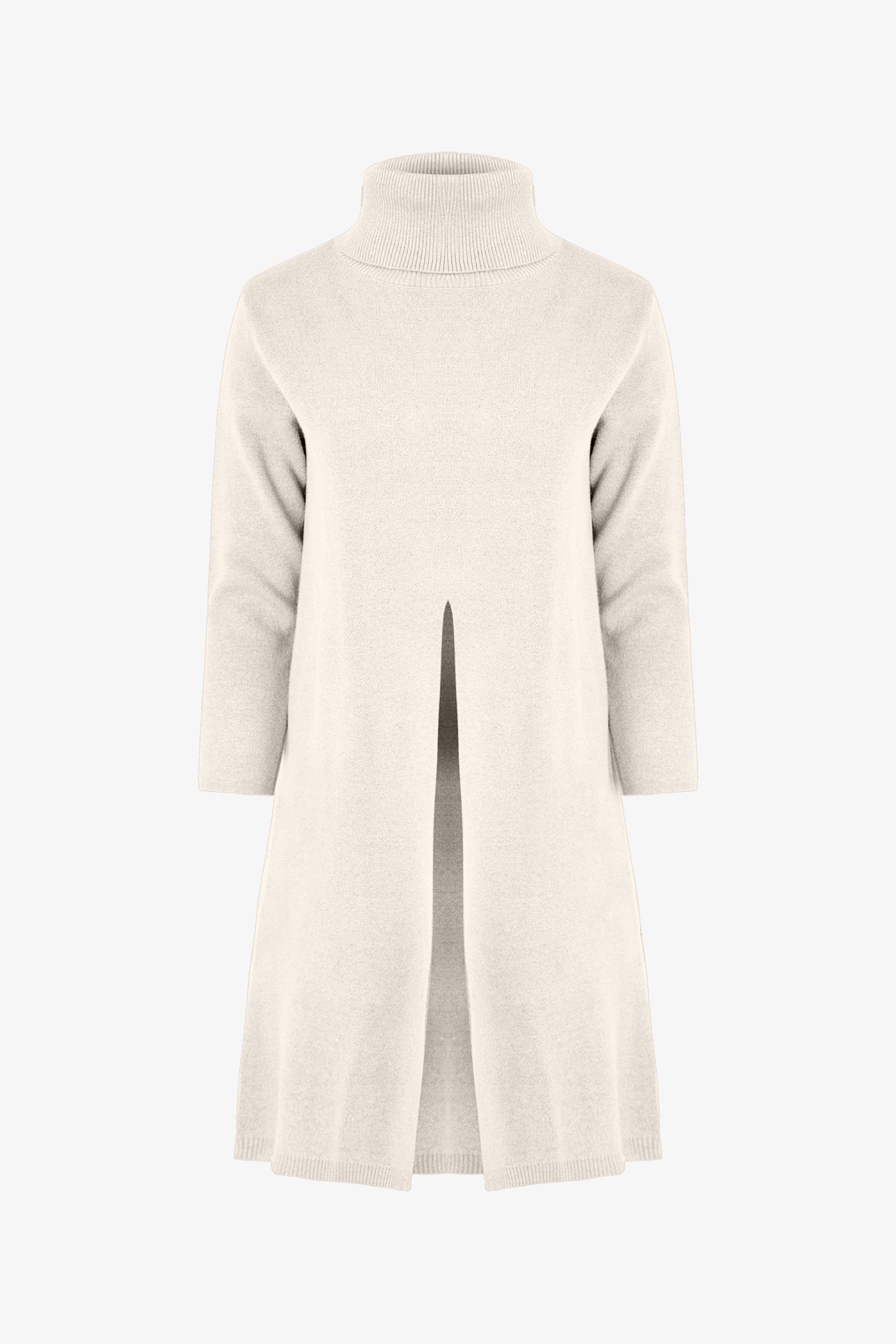 Women's Knit Turtleneck Tunic Sweater