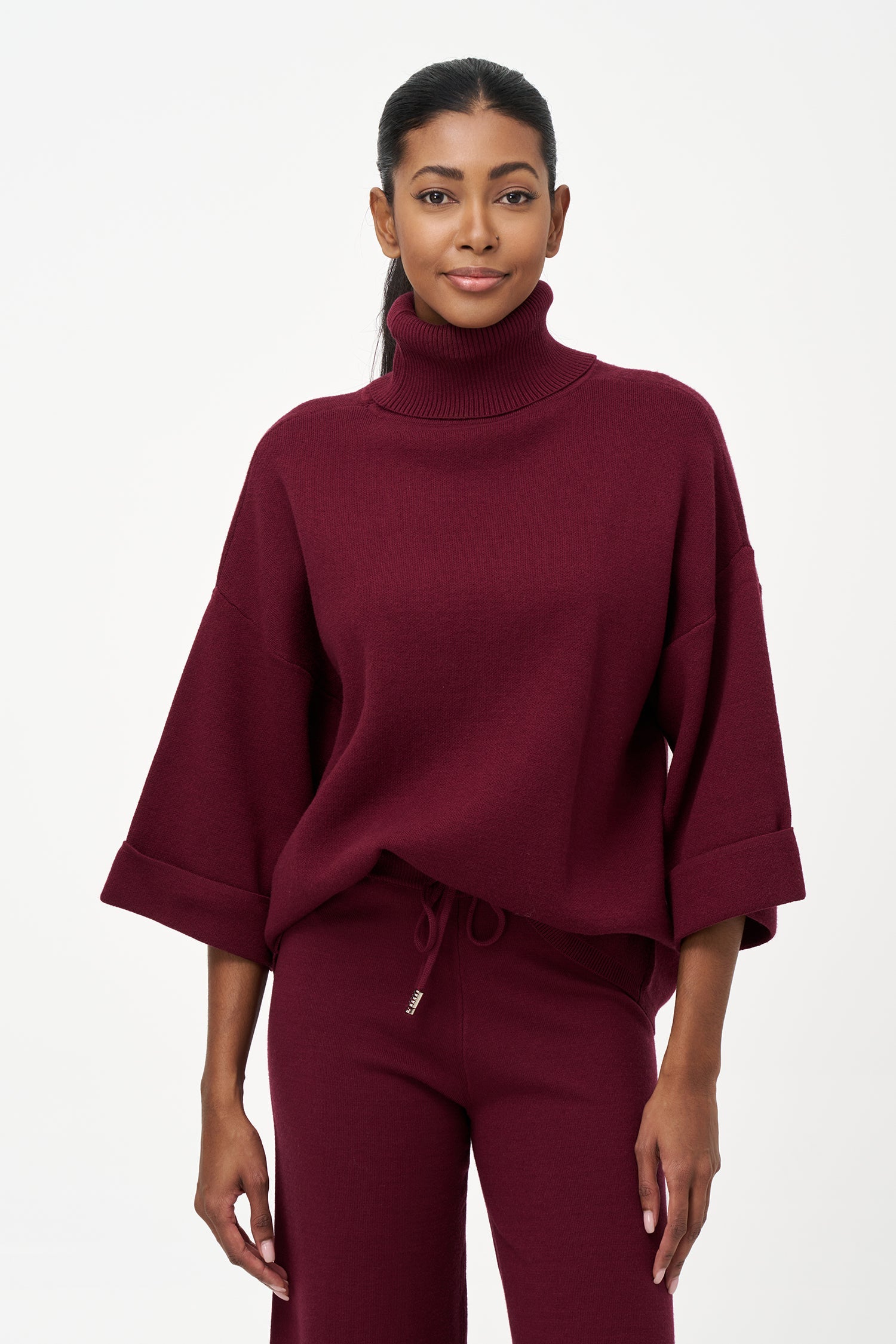 Women's Knit Turtleneck Sweater