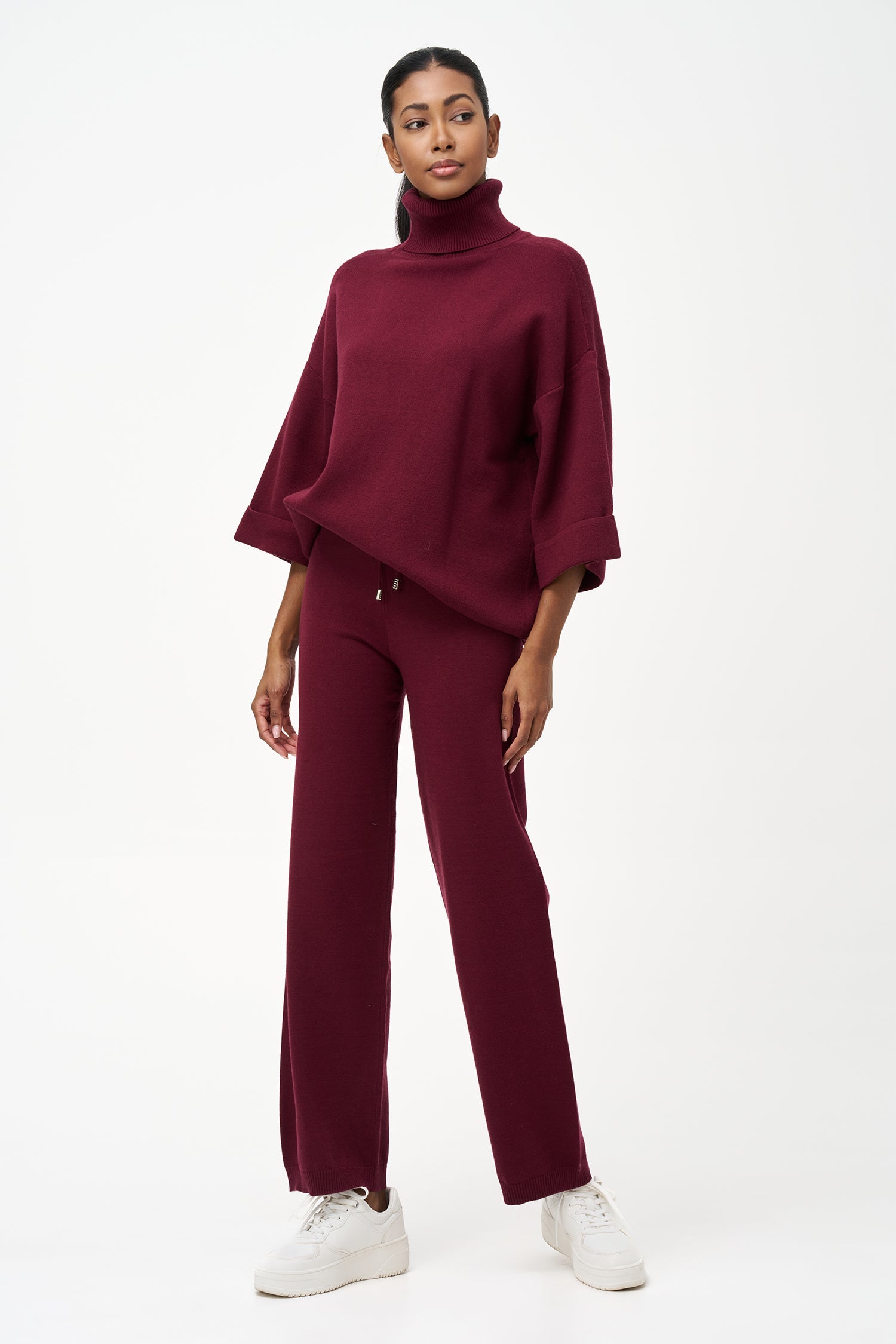 Women's Knit Turtleneck Sweater