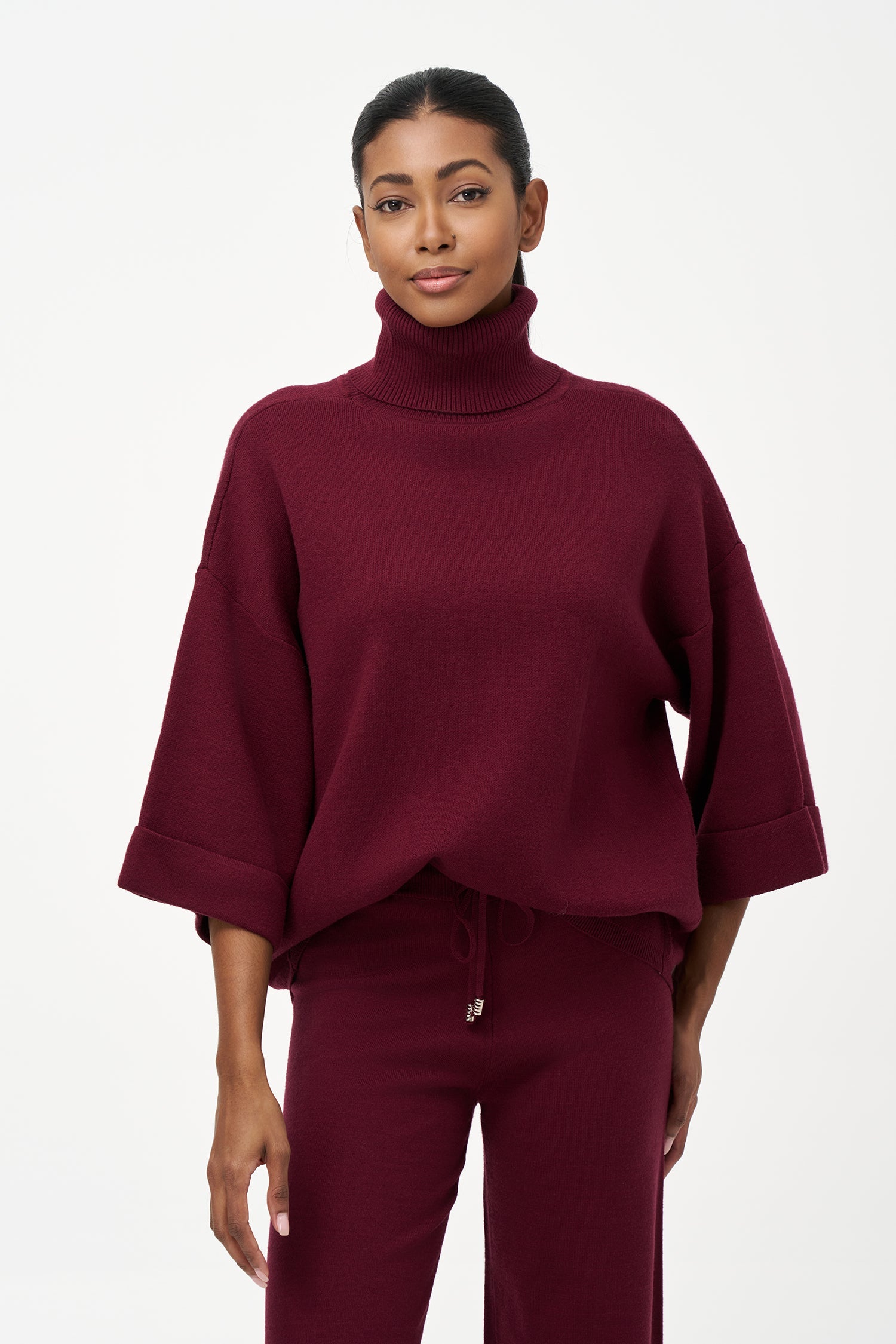 Women's Knit Turtleneck Sweater