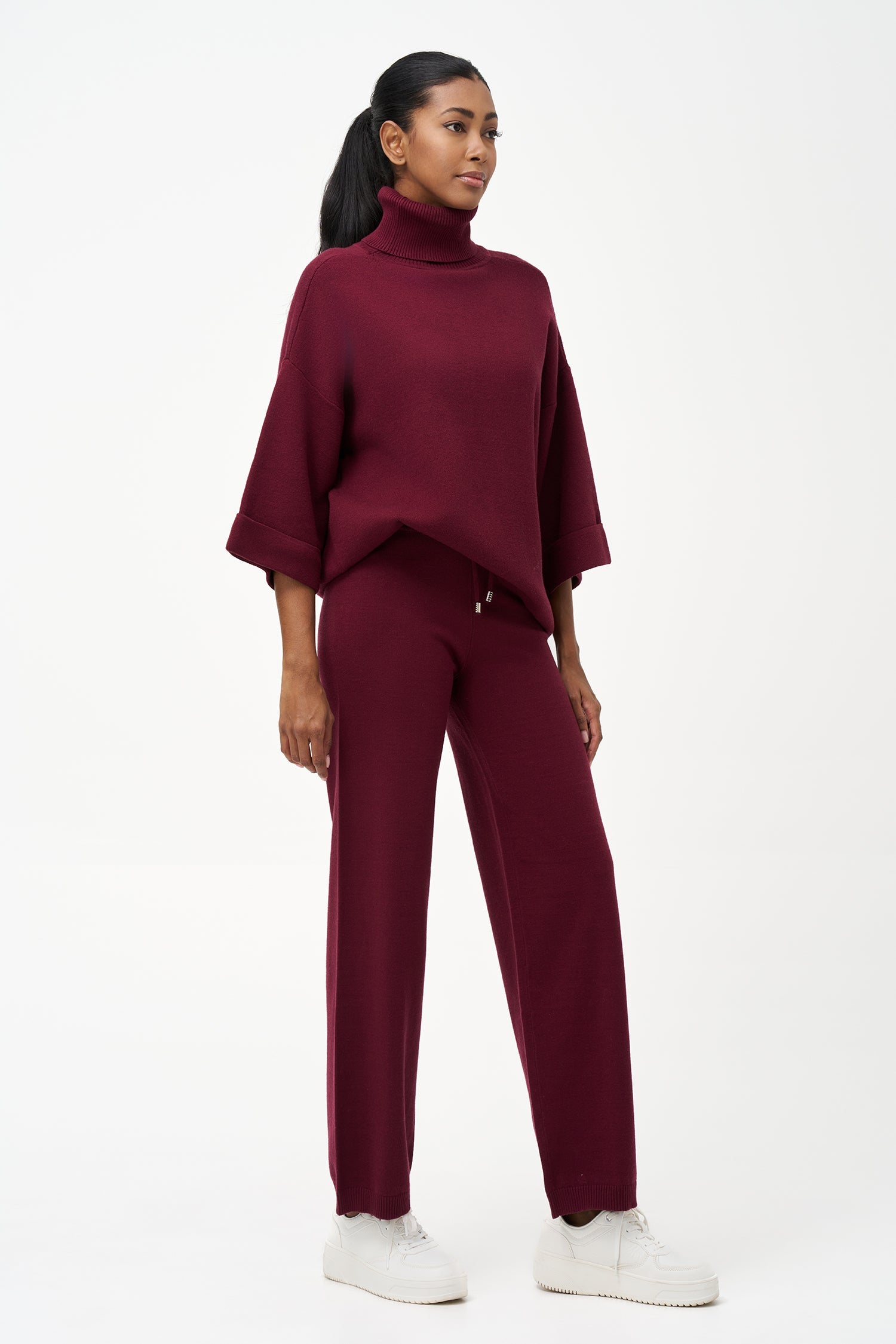 Women's Knit Turtleneck Sweater