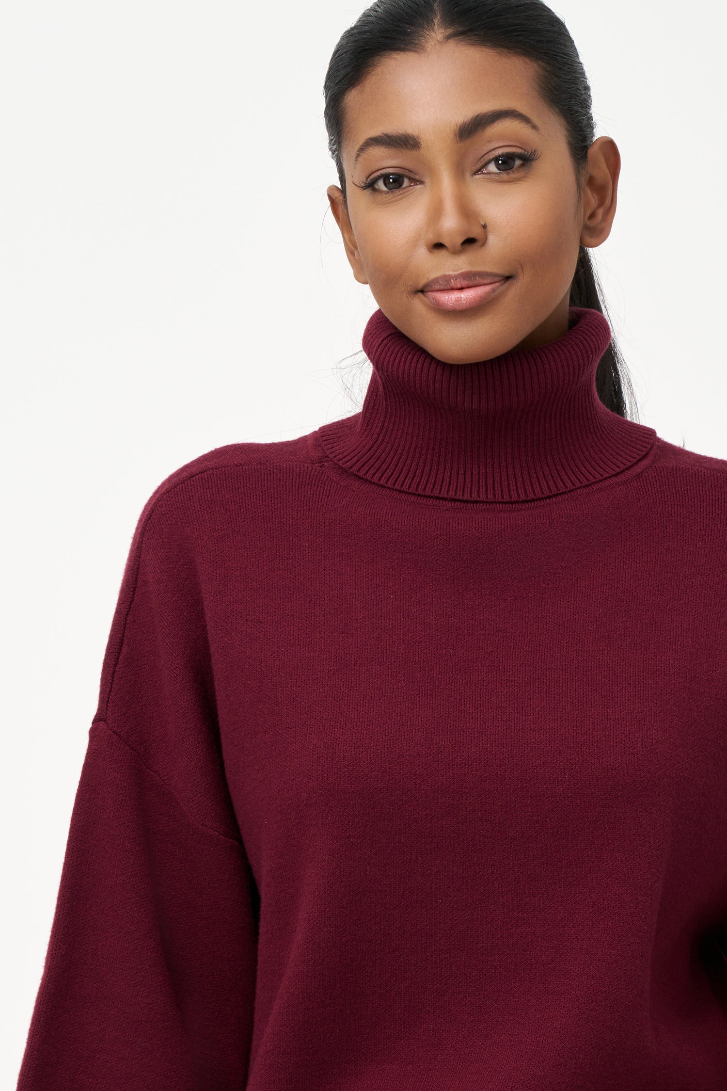 Women's Knit Turtleneck Sweater