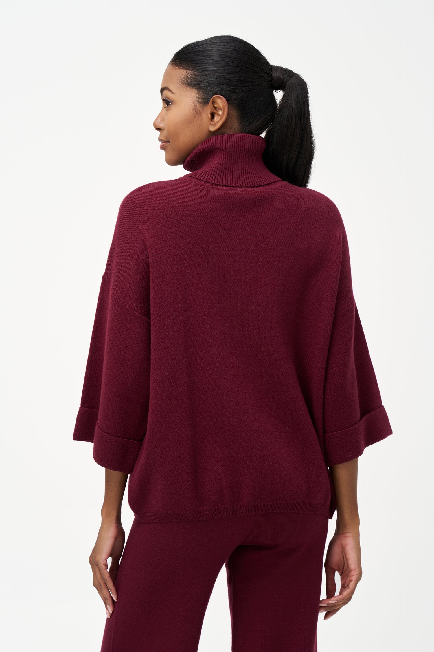 Women's Knit Turtleneck Sweater