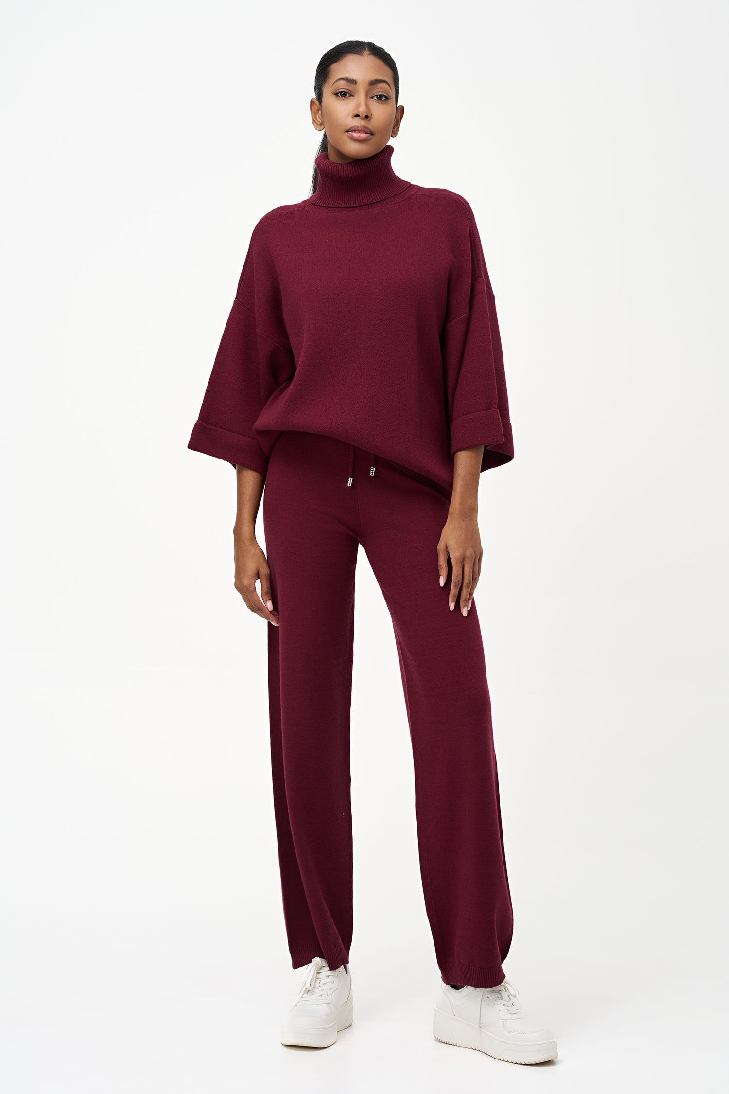 Women's Knit Turtleneck Sweater
