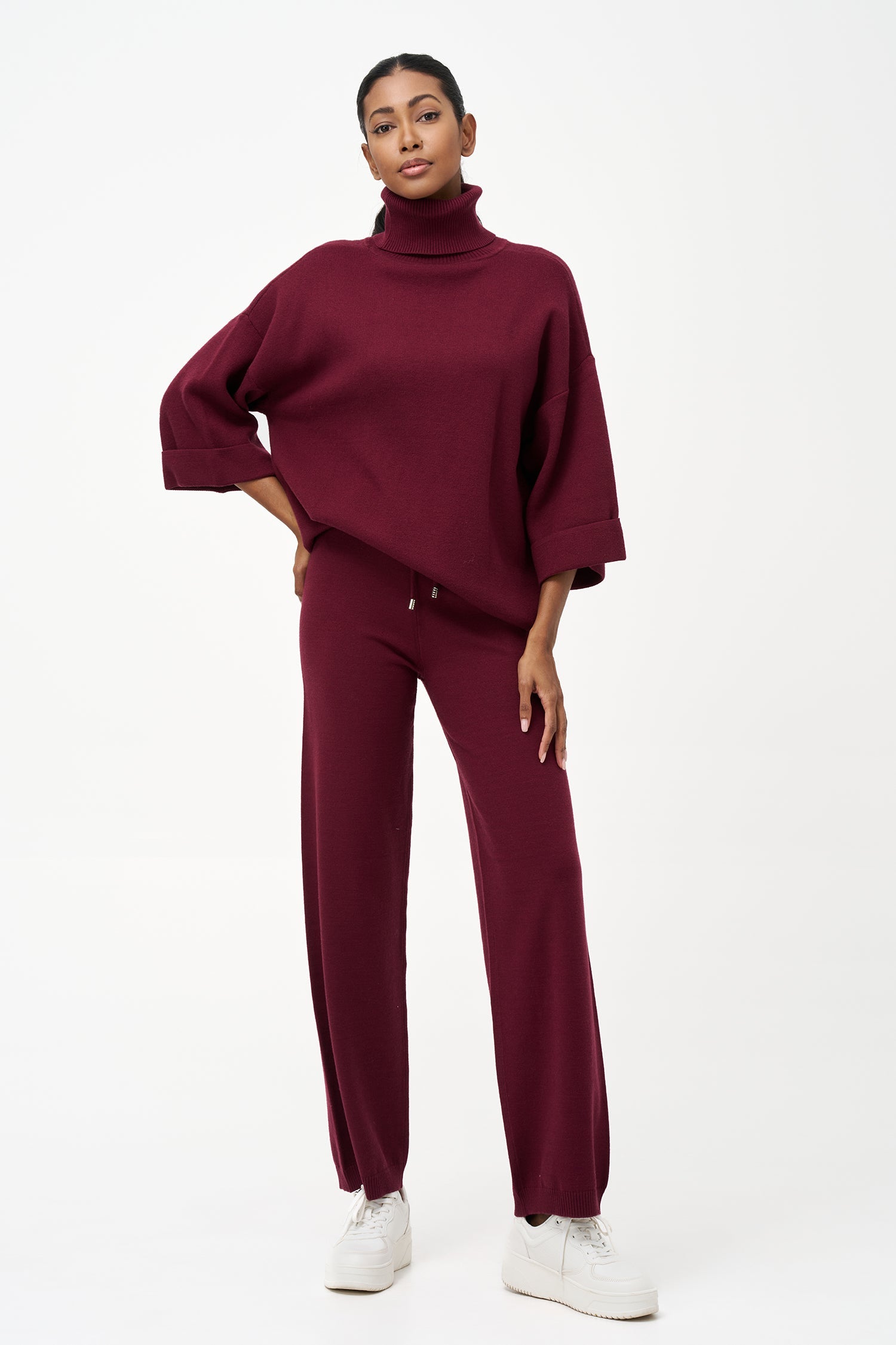 Women's Knit Turtleneck Sweater